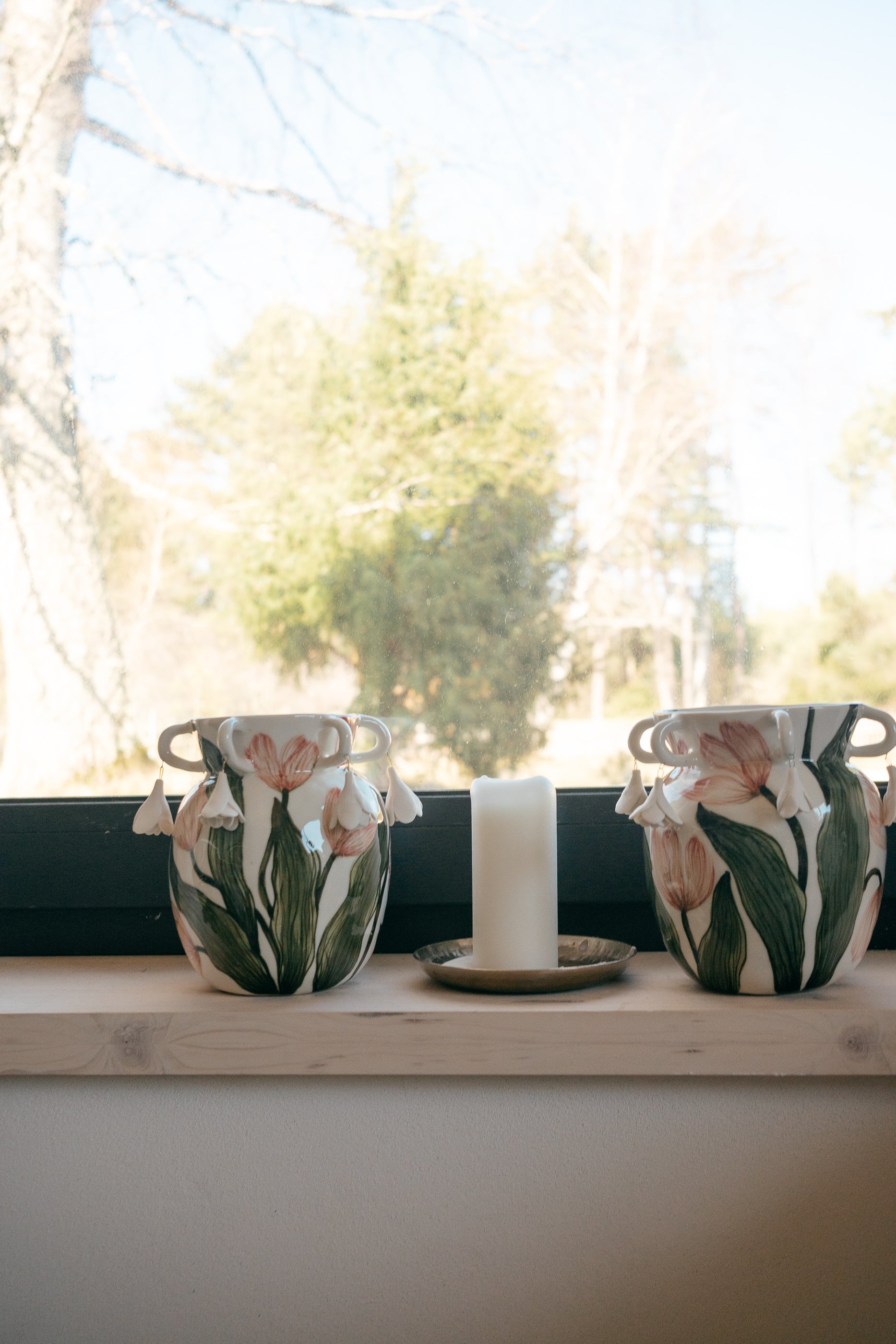 Tulpju vāze | Porcelāns