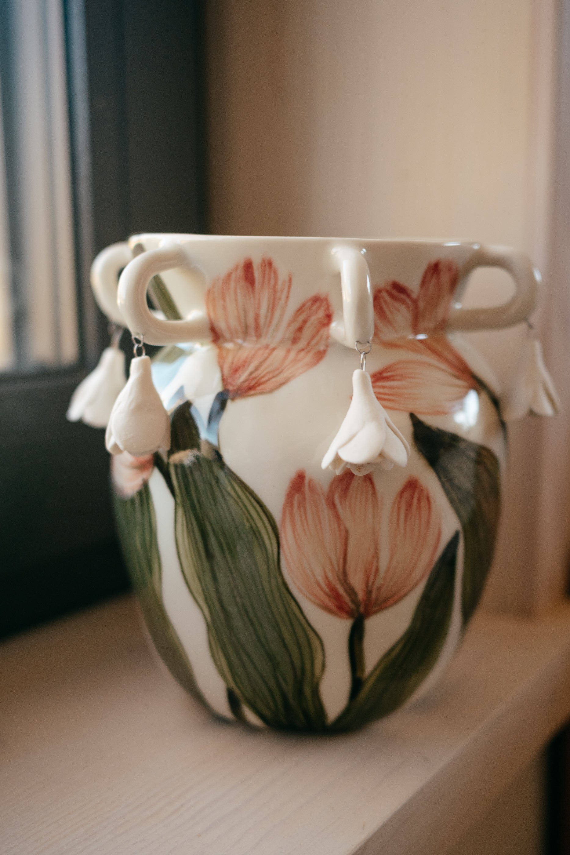 Tulpju vāze | Porcelāns