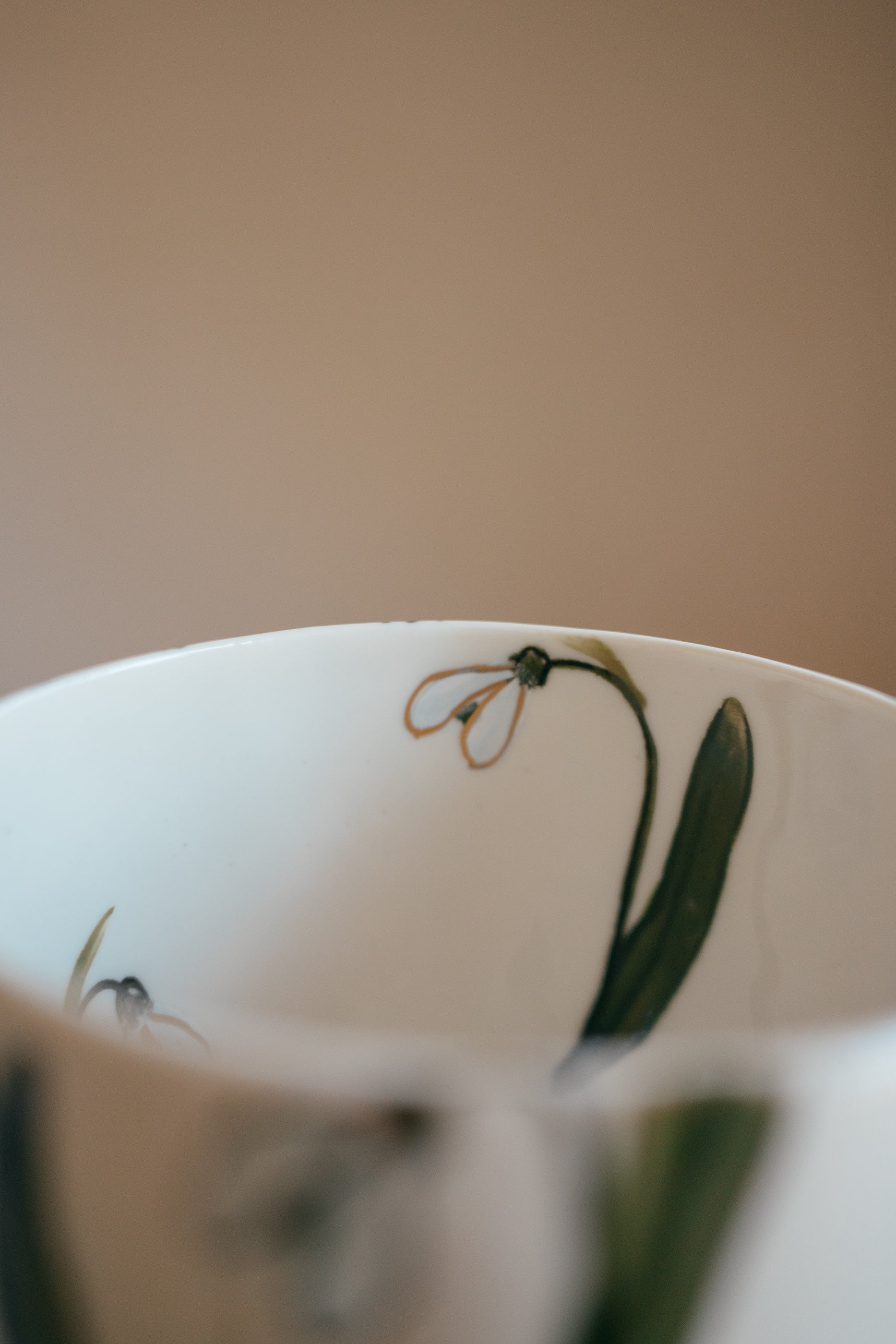 Sniegpulksteņi | Porcelāna krūze