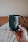 Black mug | Reduced Clay Ceramics