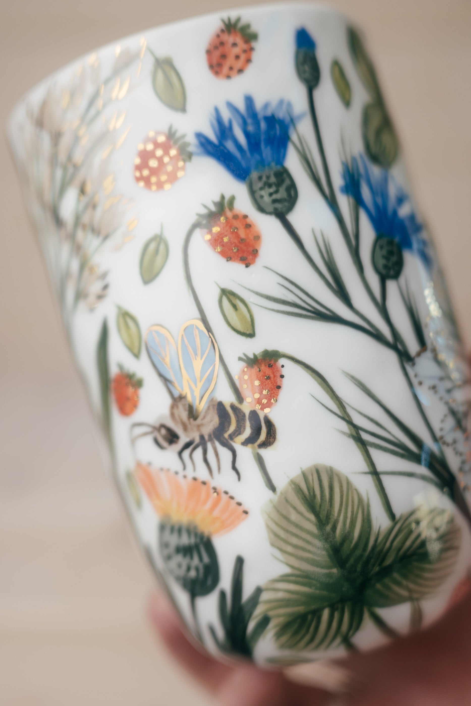 Vasaras pļava | Porcelāna krūze