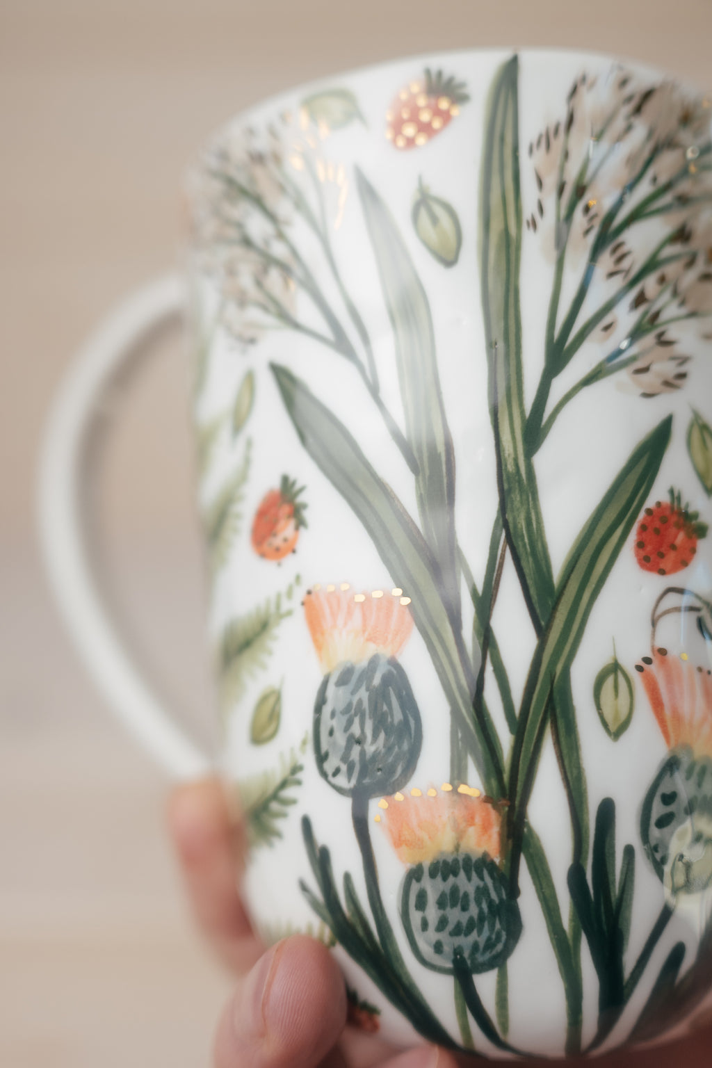 Vasaras pļava | Porcelāna krūze
