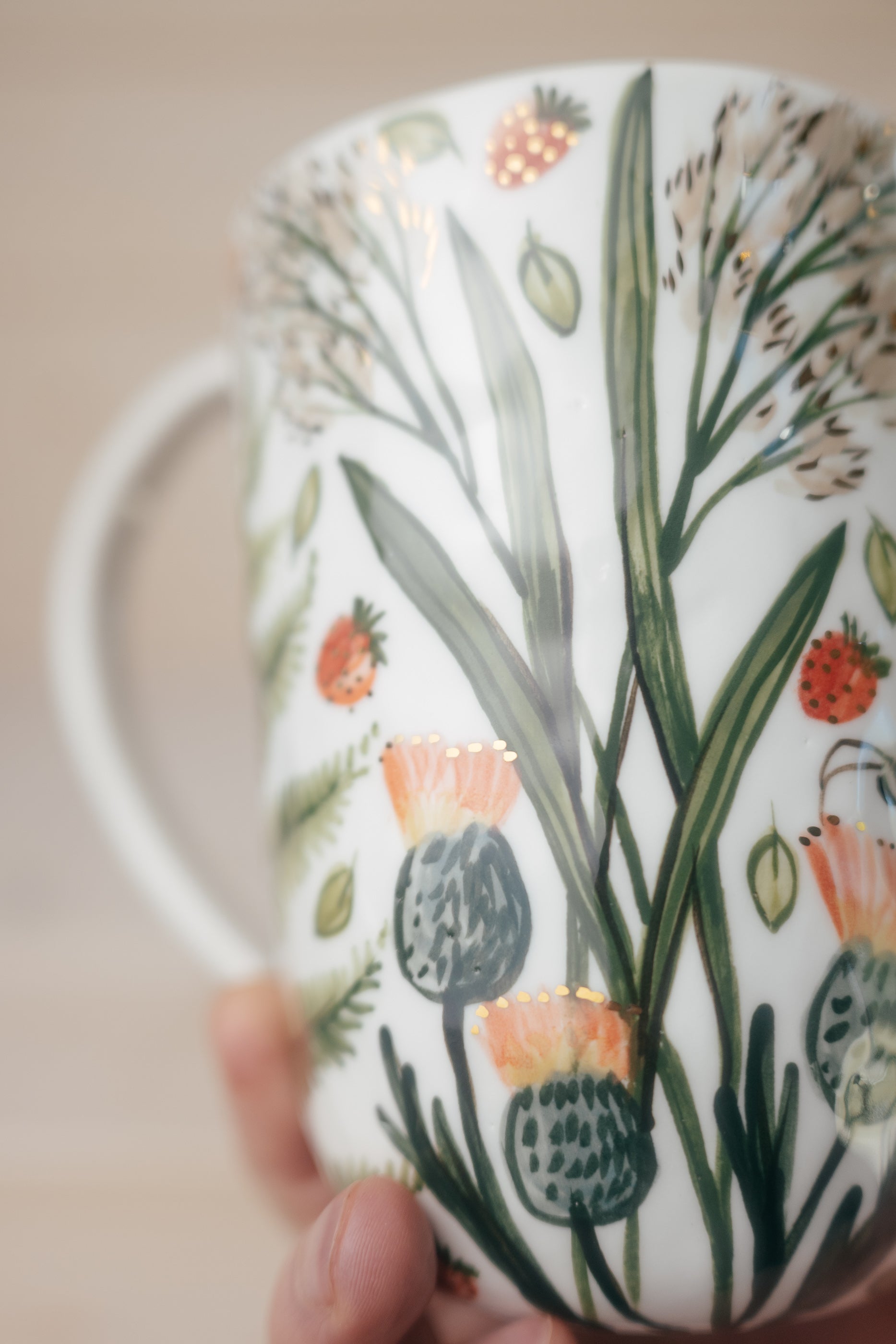 Vasaras pļava | Porcelāna krūze