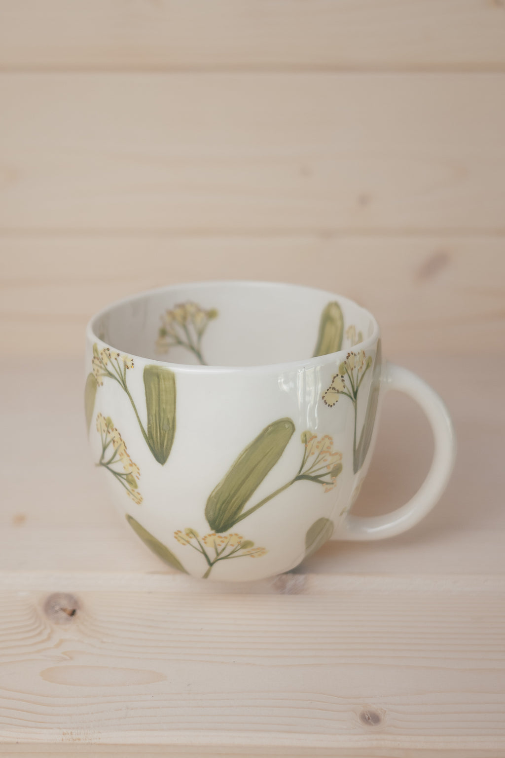 Liepziedi | Porcelāna krūze