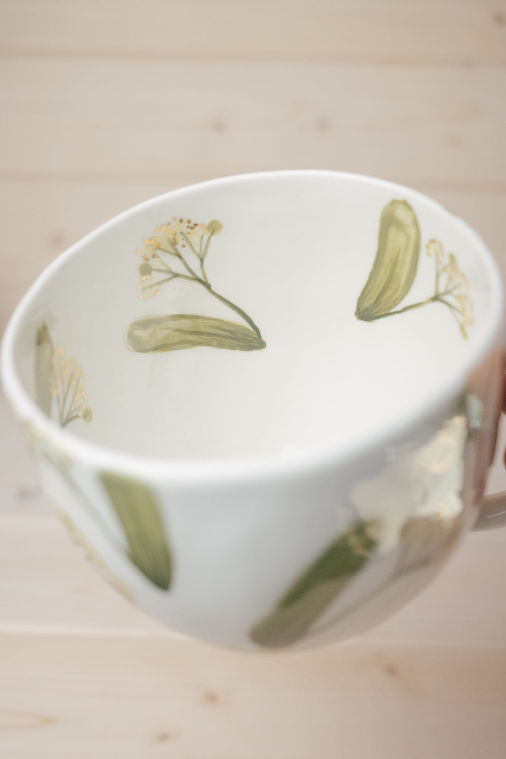 Liepziedi | Porcelāna krūze