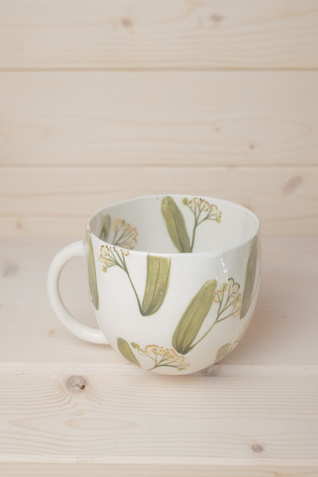 Liepziedi | Porcelāna krūze