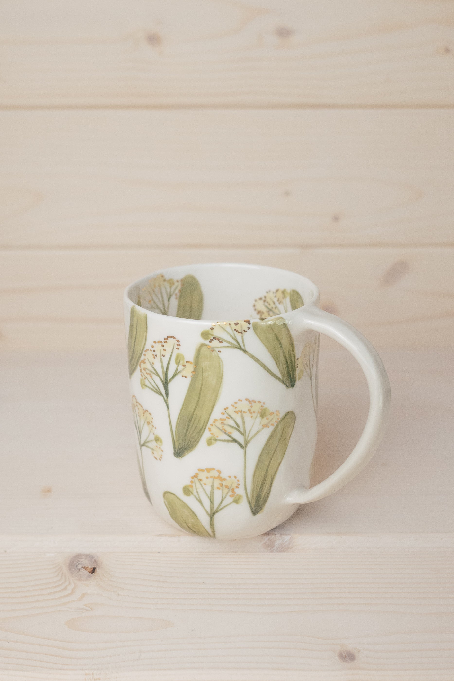 Liepziedi | Porcelāna krūze