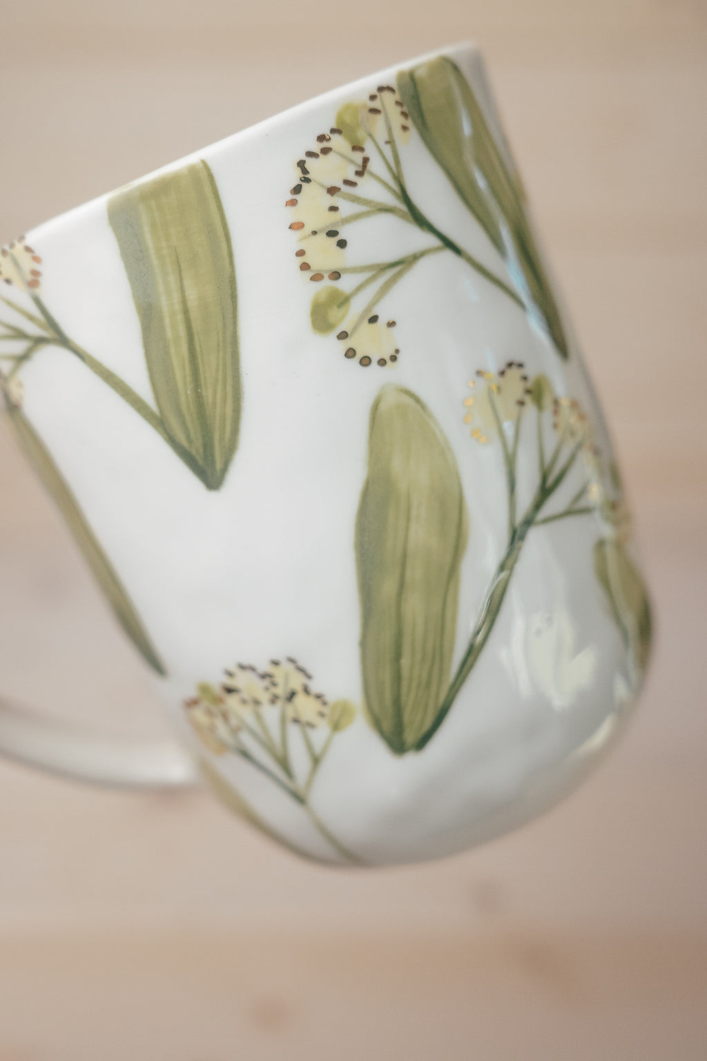 Liepziedi | Porcelāna krūze