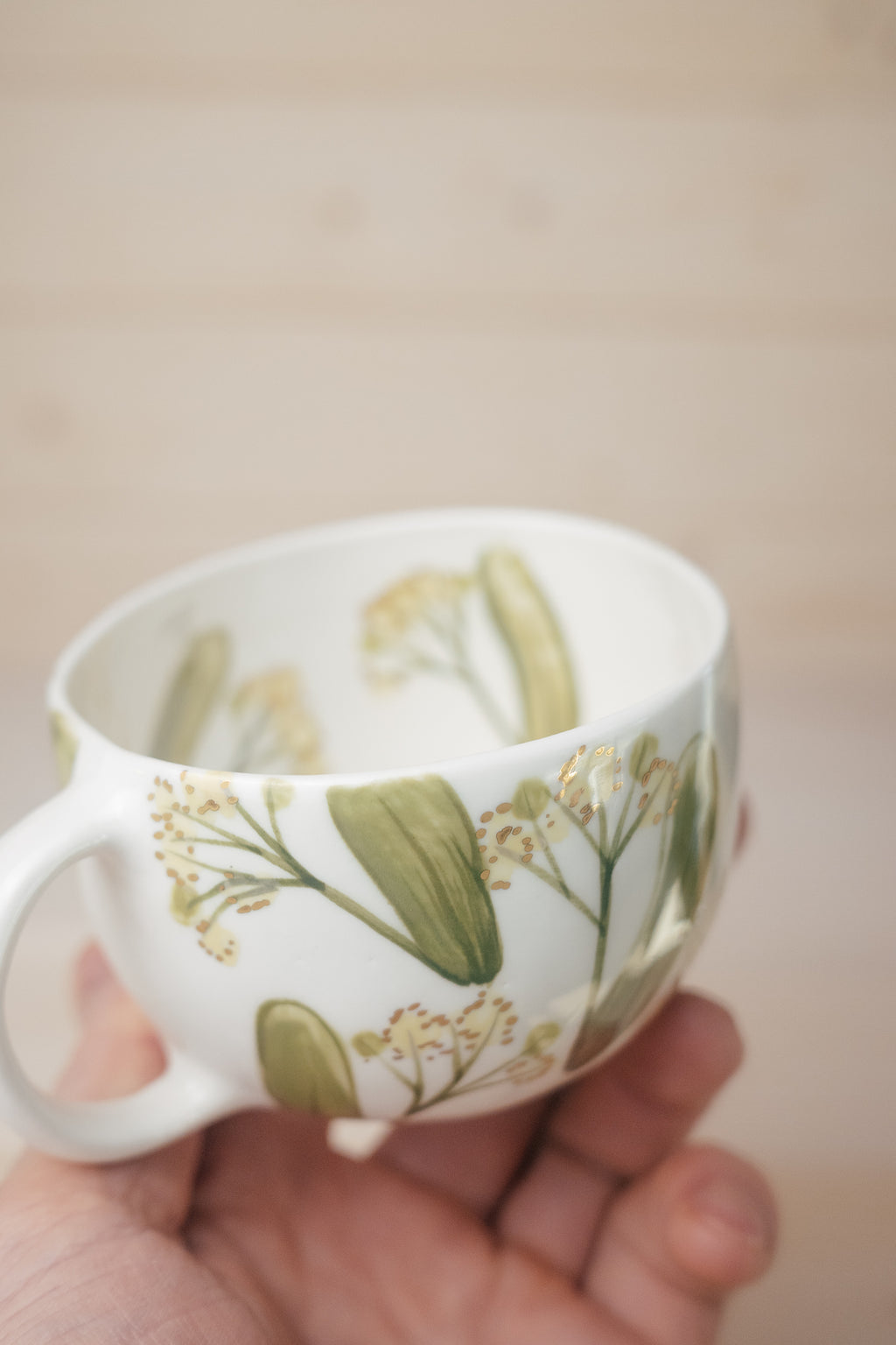 Liepziedi | Porcelāna krūze