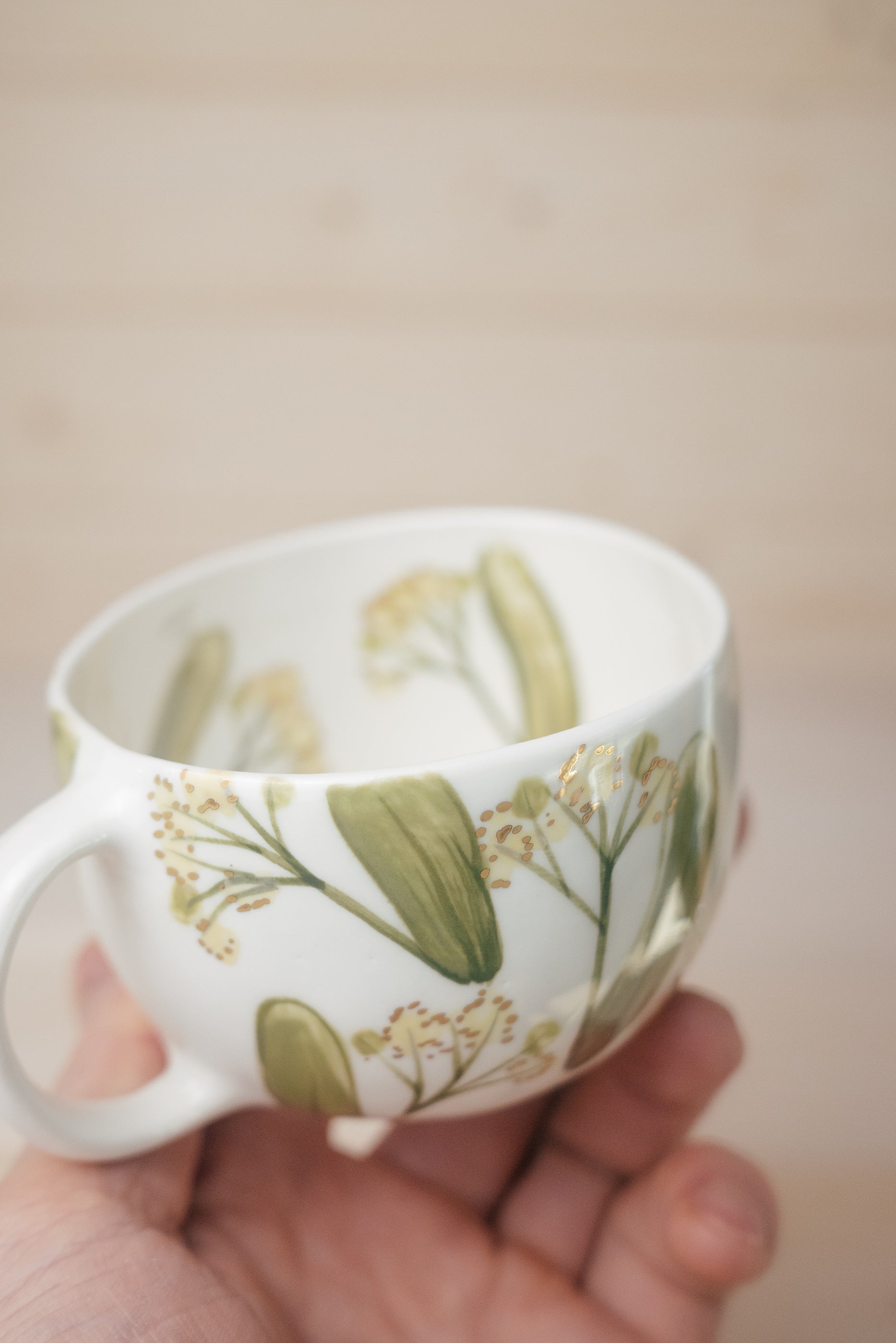 Liepziedi | Porcelāna krūze