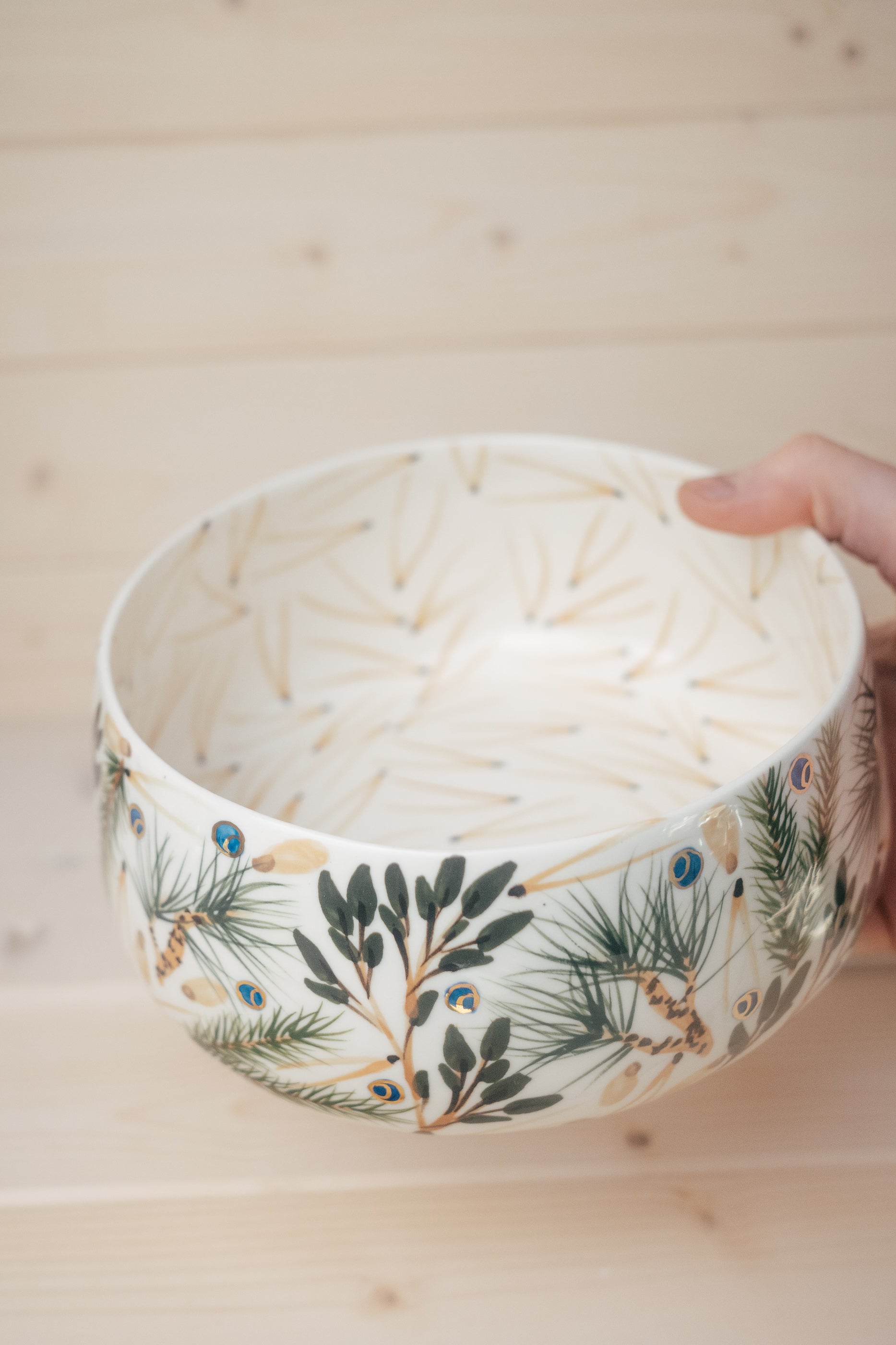 Porcelain bowl | Ovisi forest