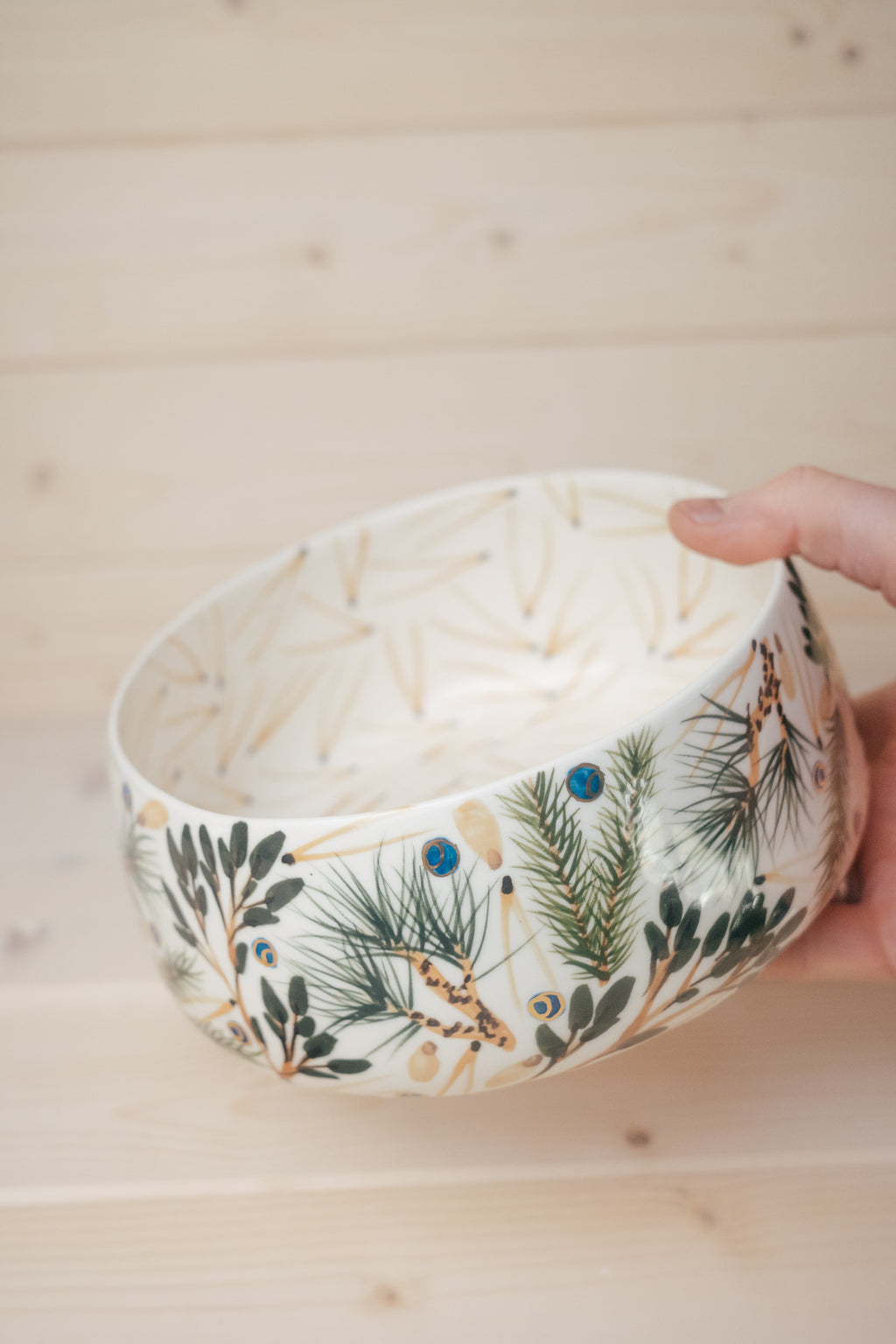 Porcelain bowl | Ovisi forest