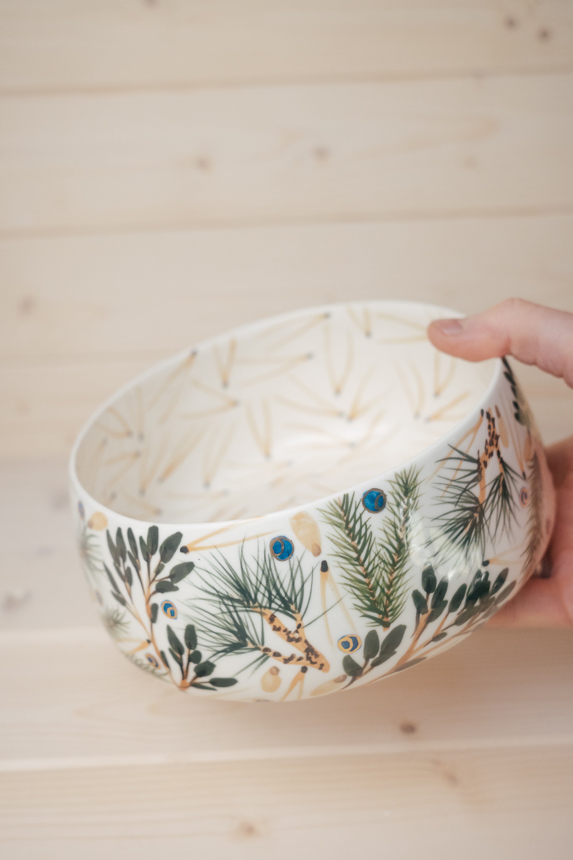 Porcelain bowl | Ovisi forest