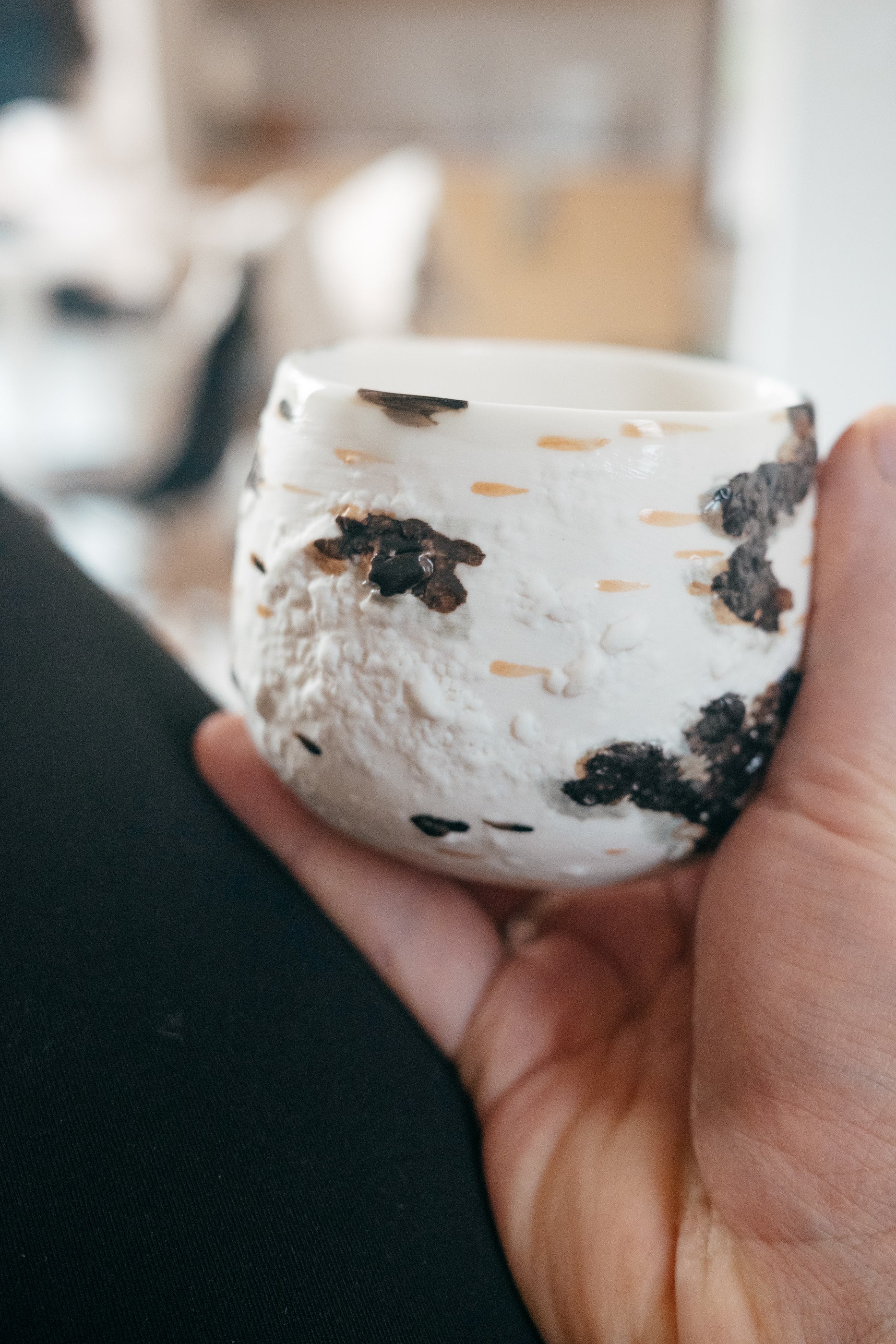 Birch | Handleless mug Porcelain