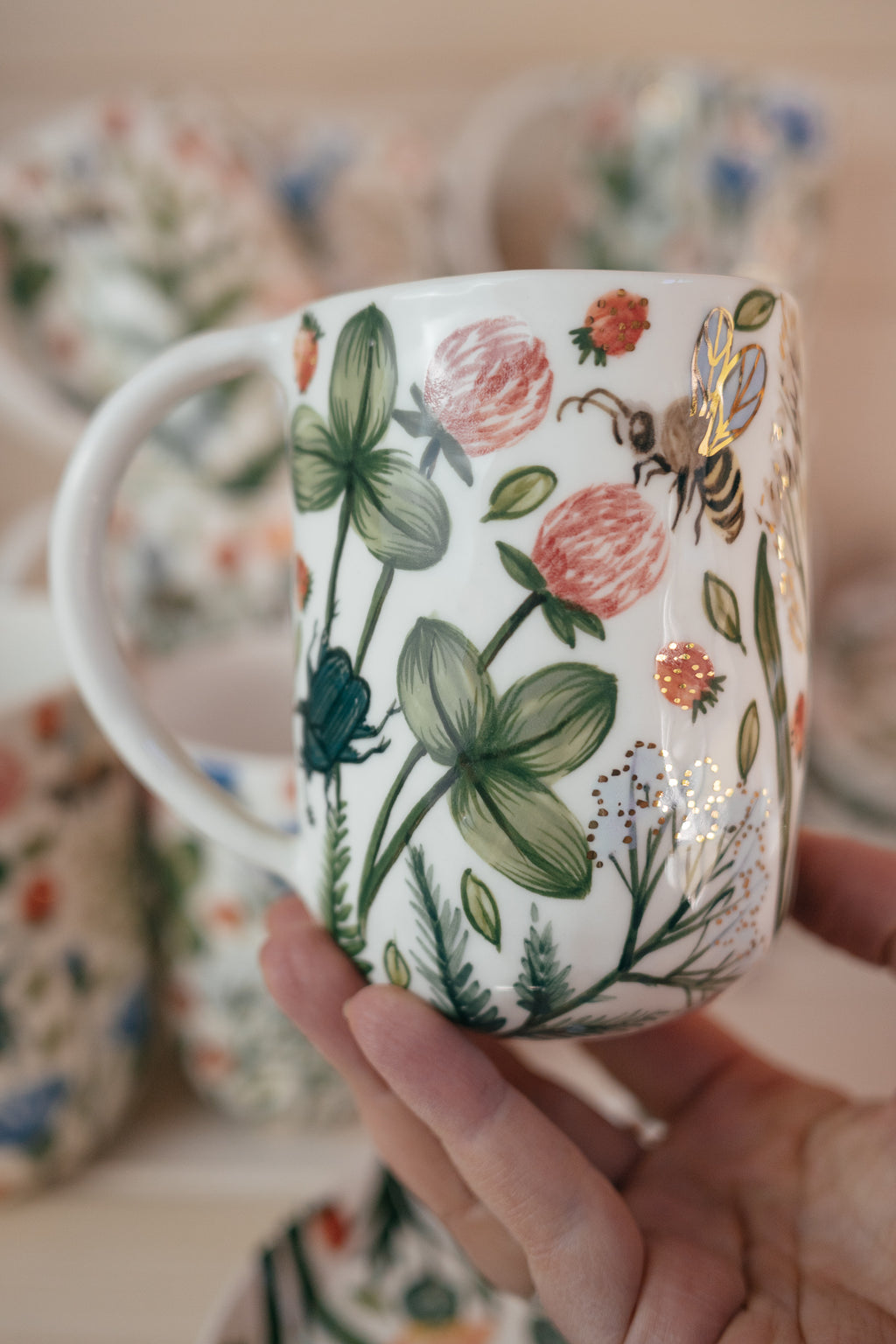 Vasaras pļava | Porcelāna krūze