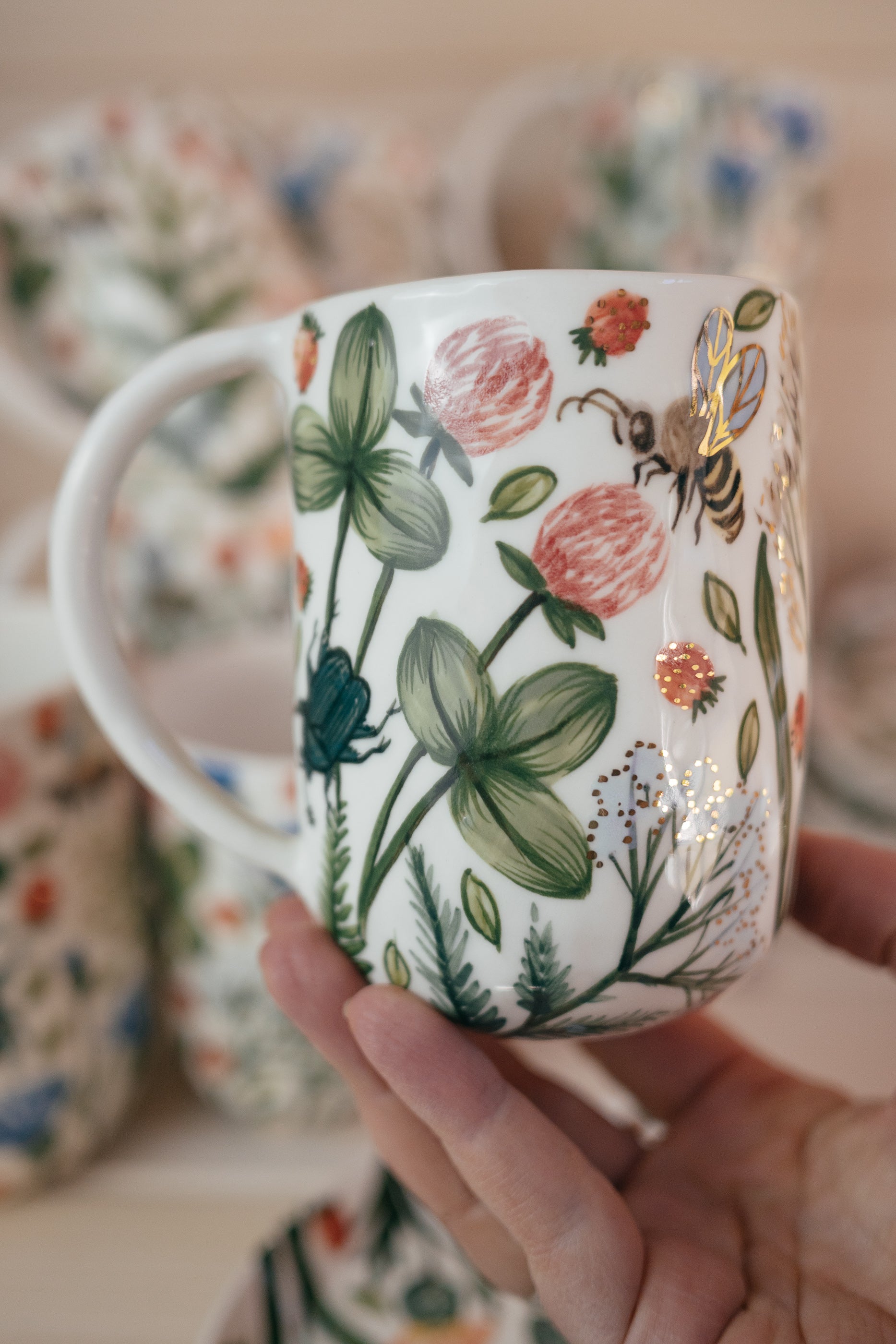 Vasaras pļava | Porcelāna krūze