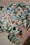 Vasaras pļava | Apgleznots porcelāna šķīvis