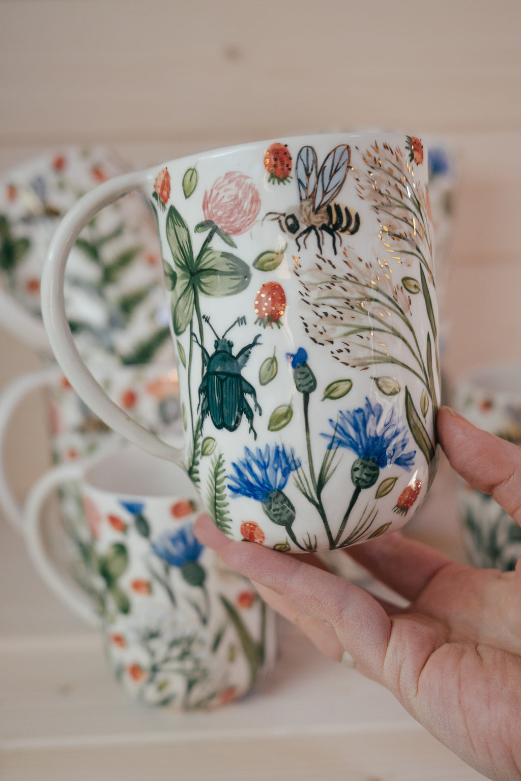 Vasaras pļava | Porcelāna krūze