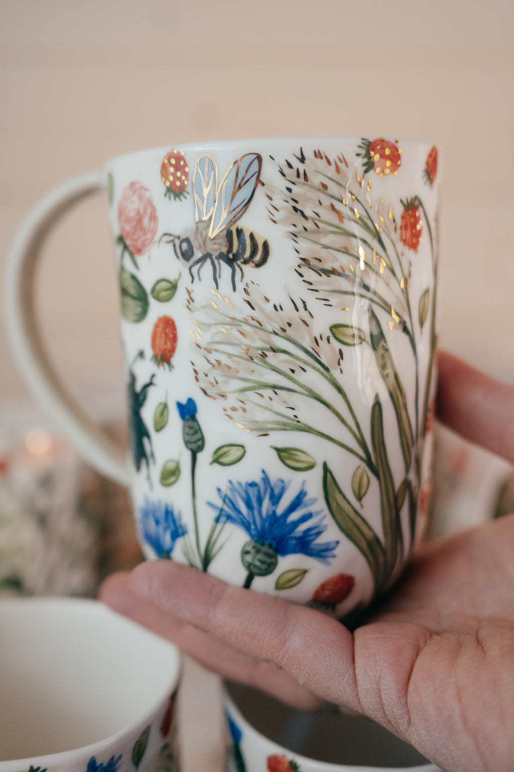 Vasaras pļava | Porcelāna krūze