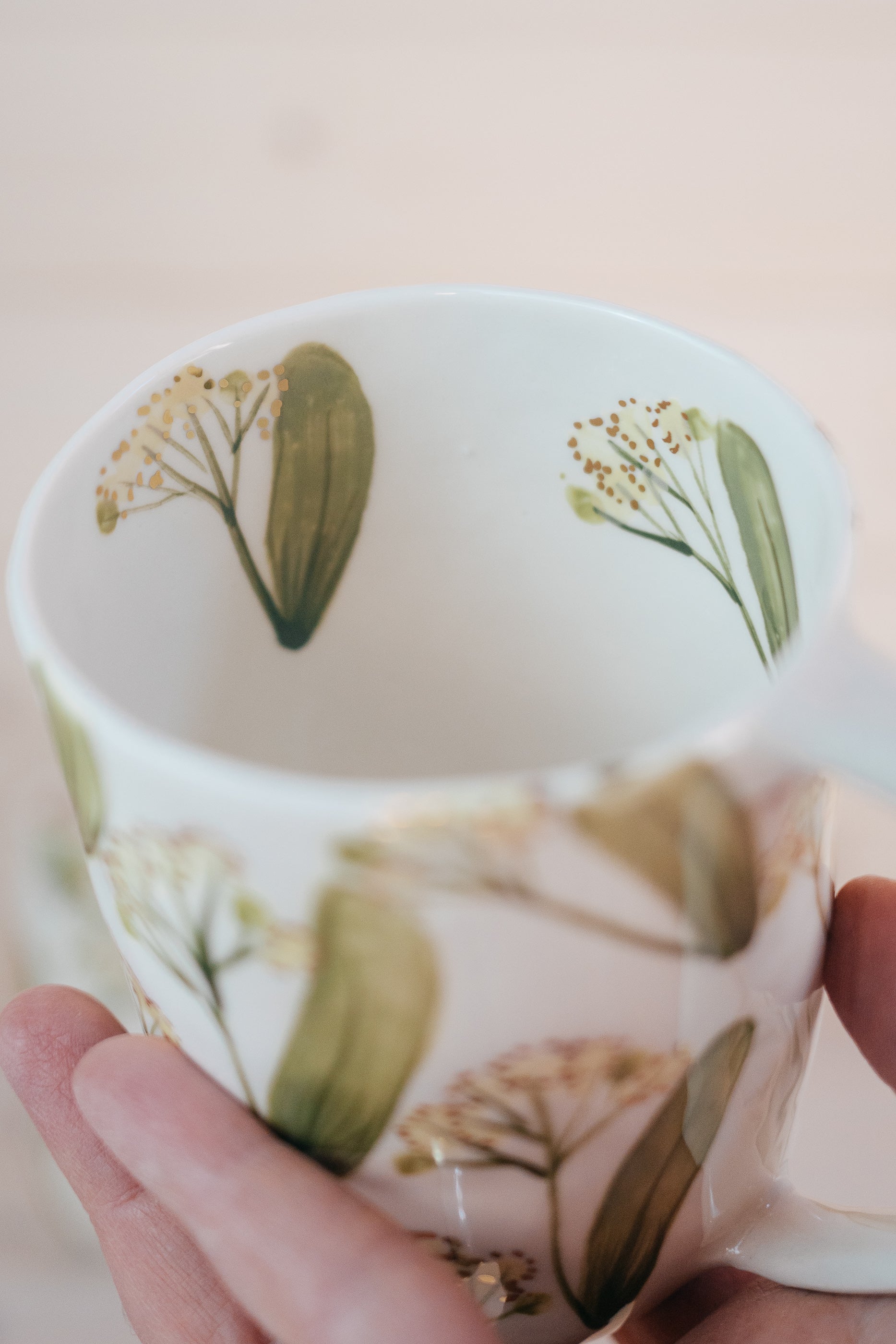 Liepziedi | Porcelāna krūze