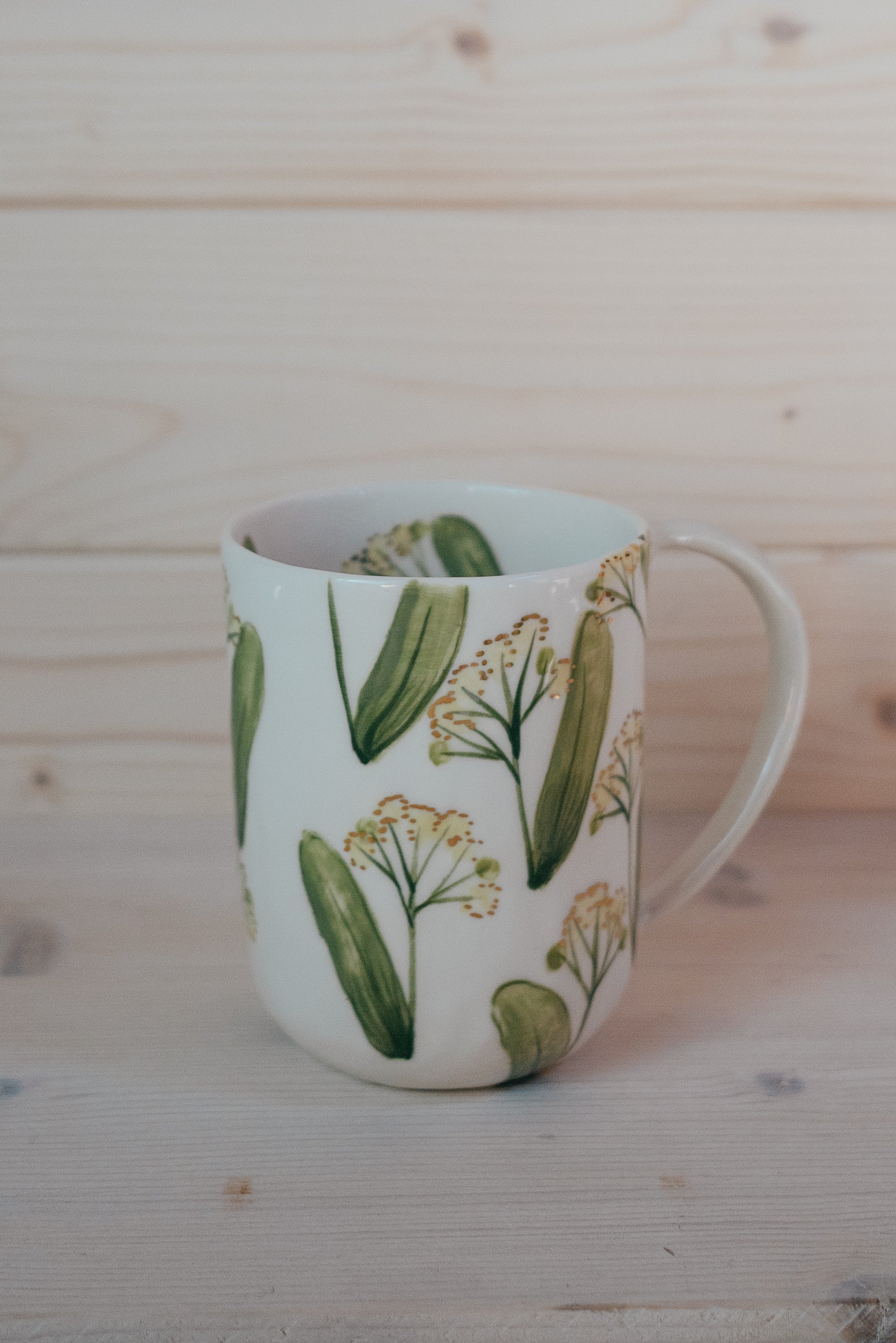 Liepziedi | Porcelāna krūze