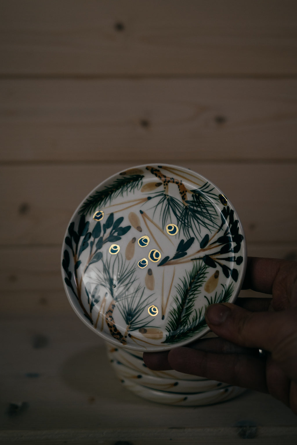 Ovisi forest | Porcelain plate