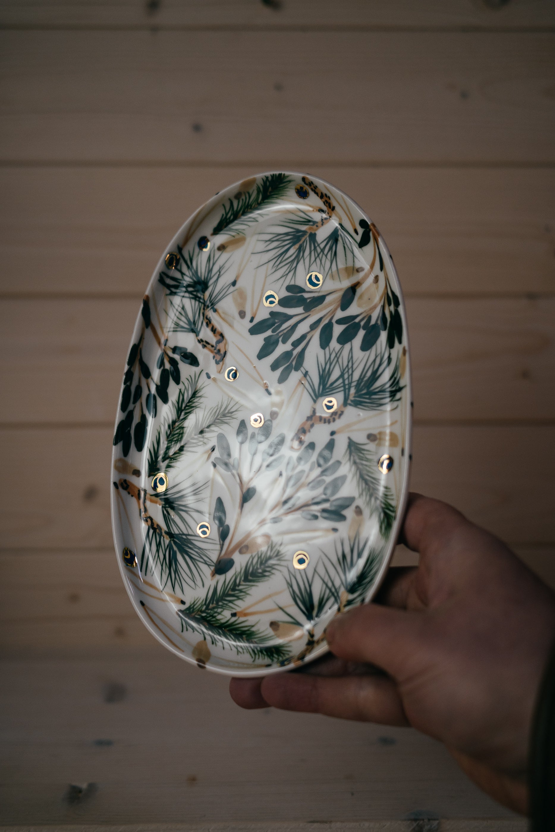 Ovisi forest | Porcelain plate