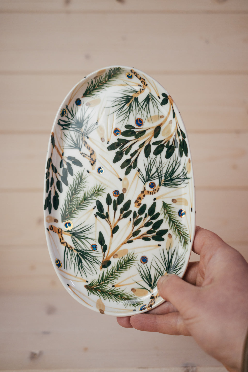 Ovisi forest | Porcelain plate