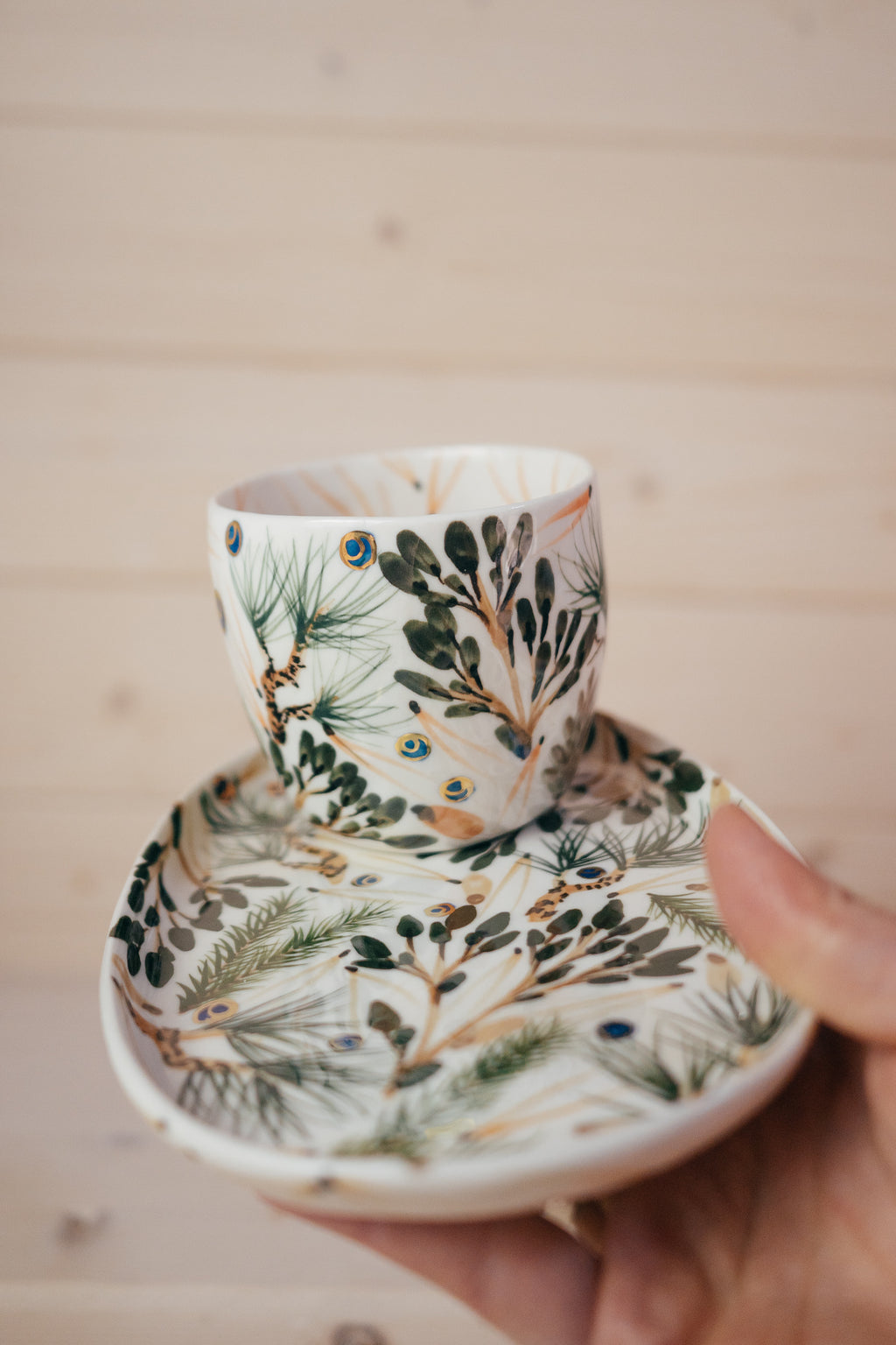 Ovisi forest | Porcelain plate