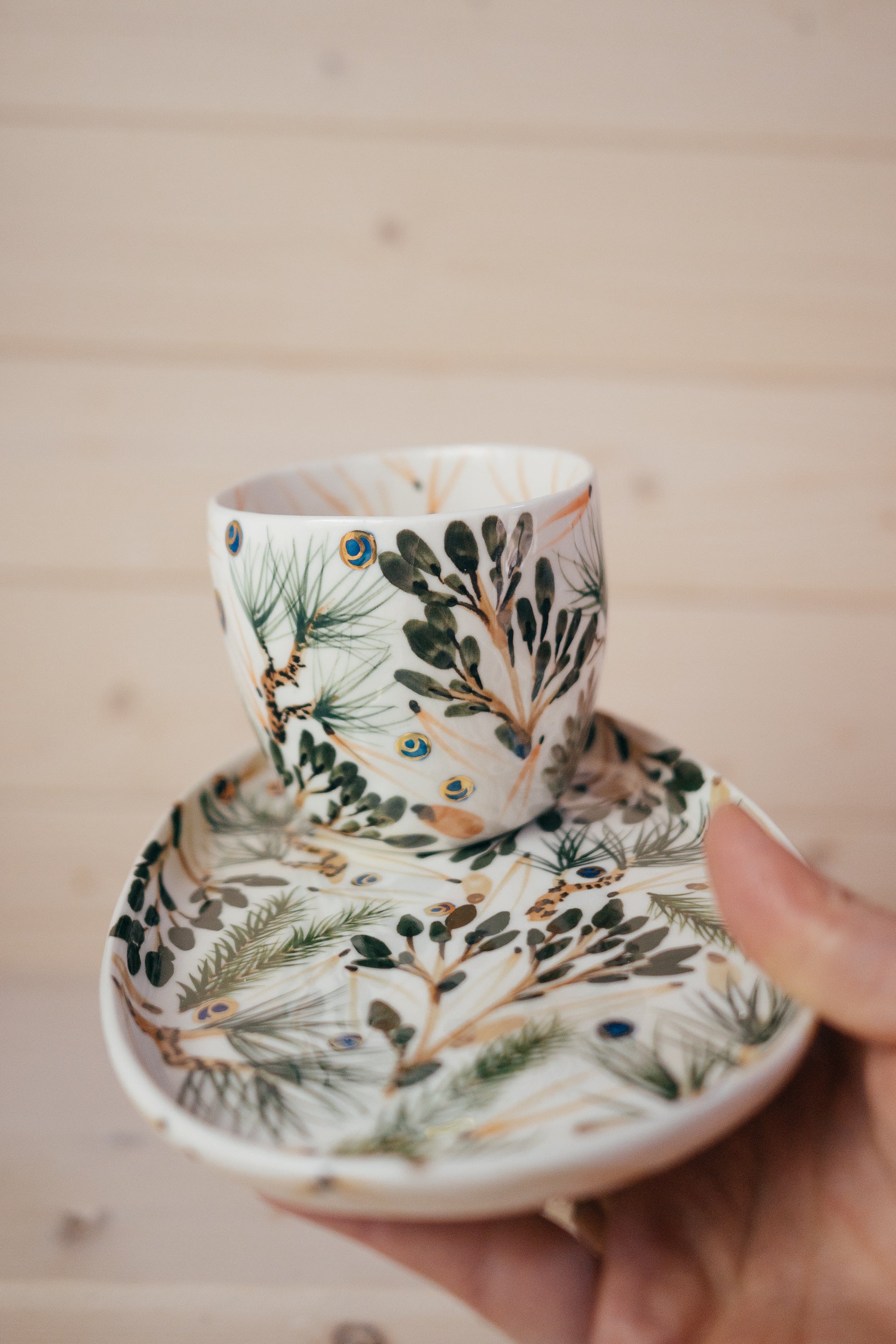 Ovisi forest | Porcelain plate
