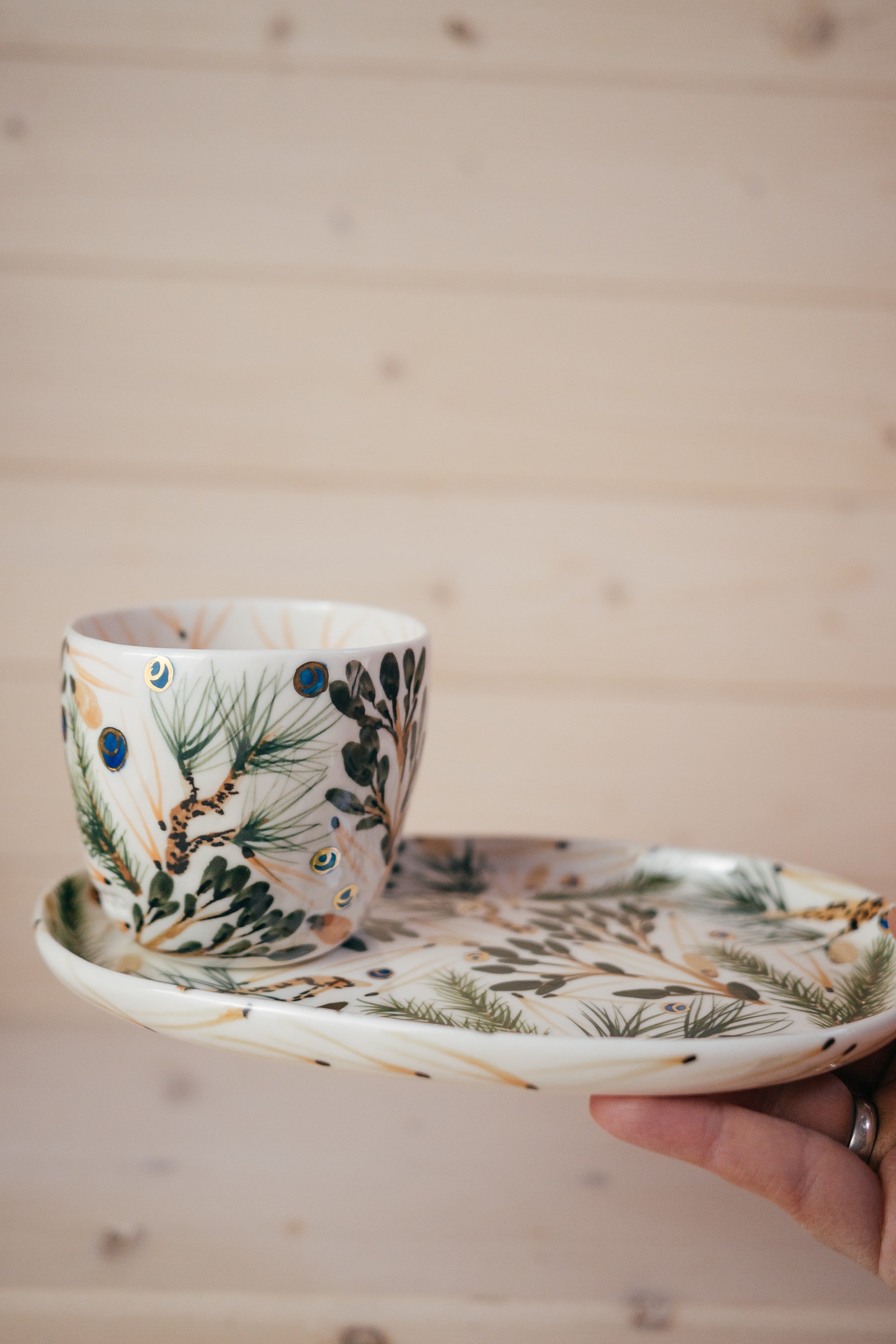 Ovisi forest | Porcelain plate
