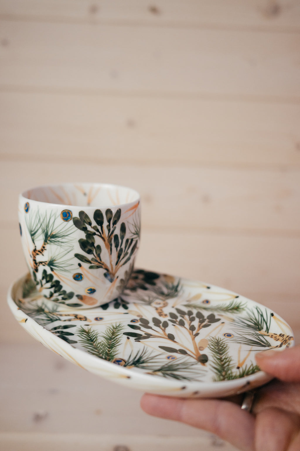 Ovisi forest | Porcelain plate