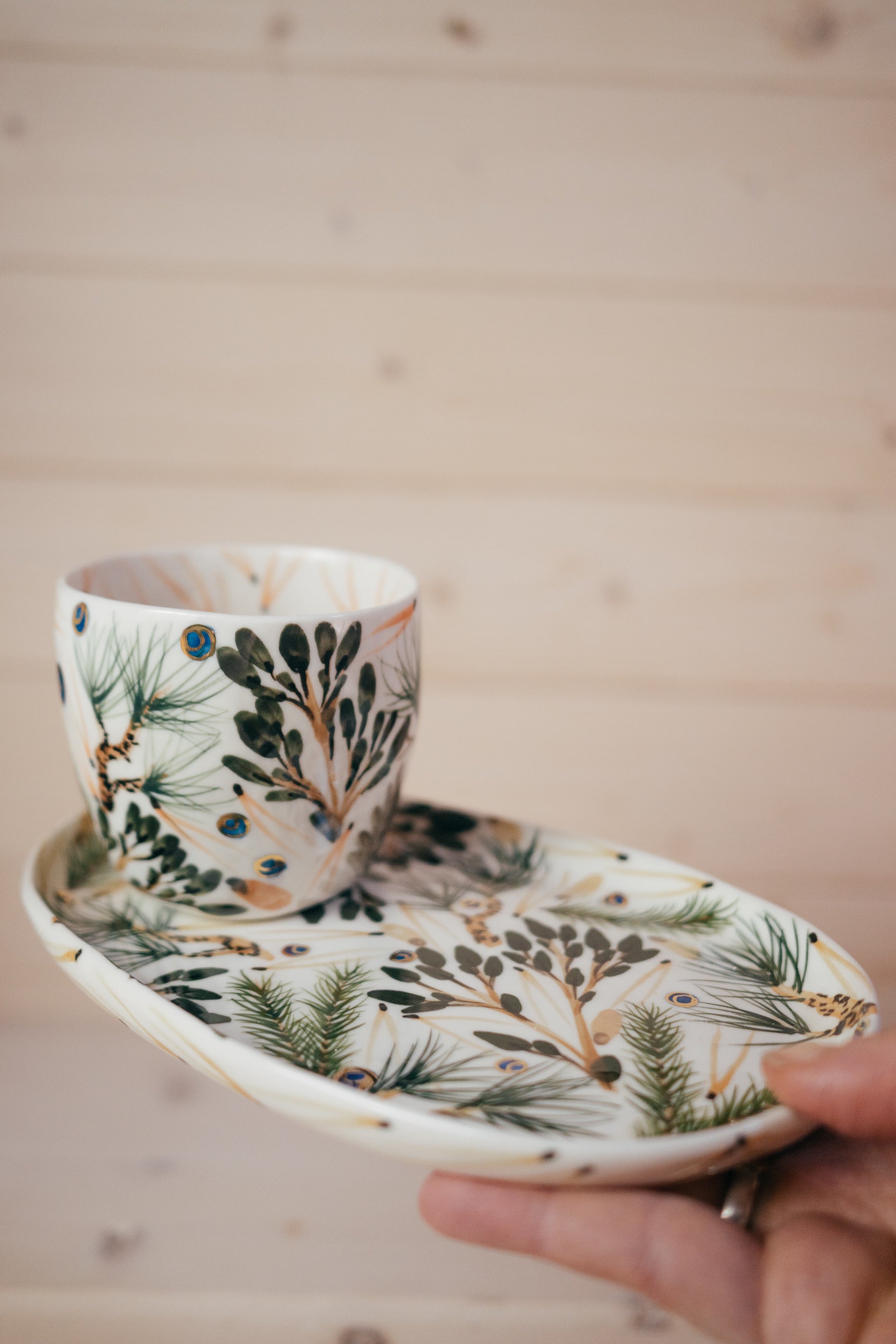 Ovisi forest | Porcelain plate
