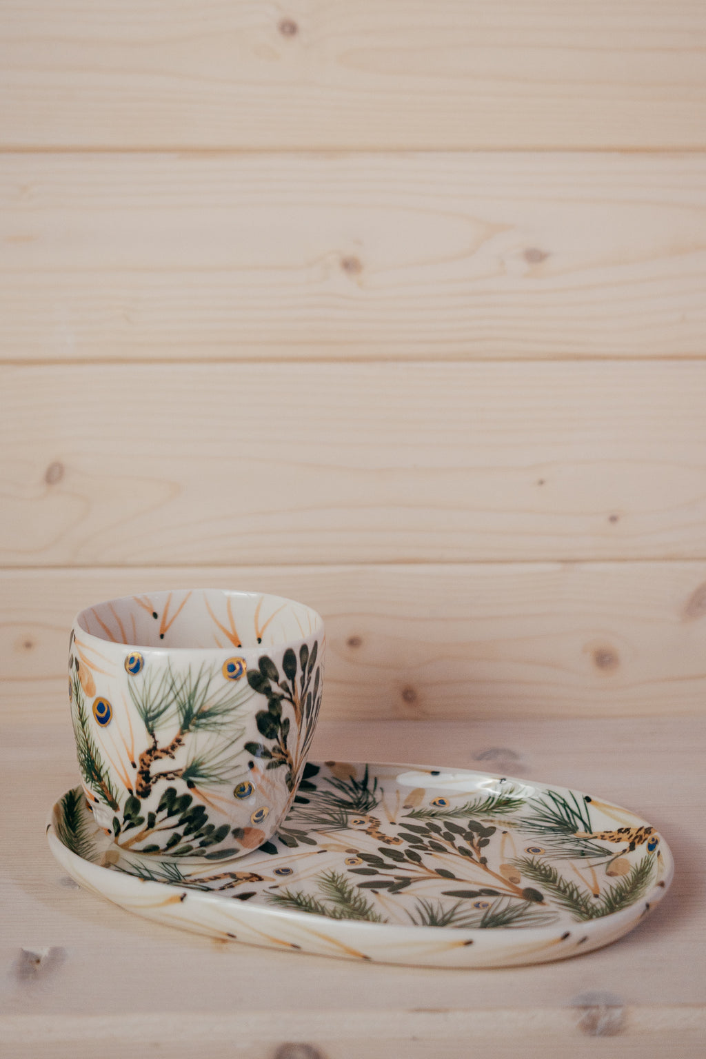 Ovisi forest | Porcelain plate