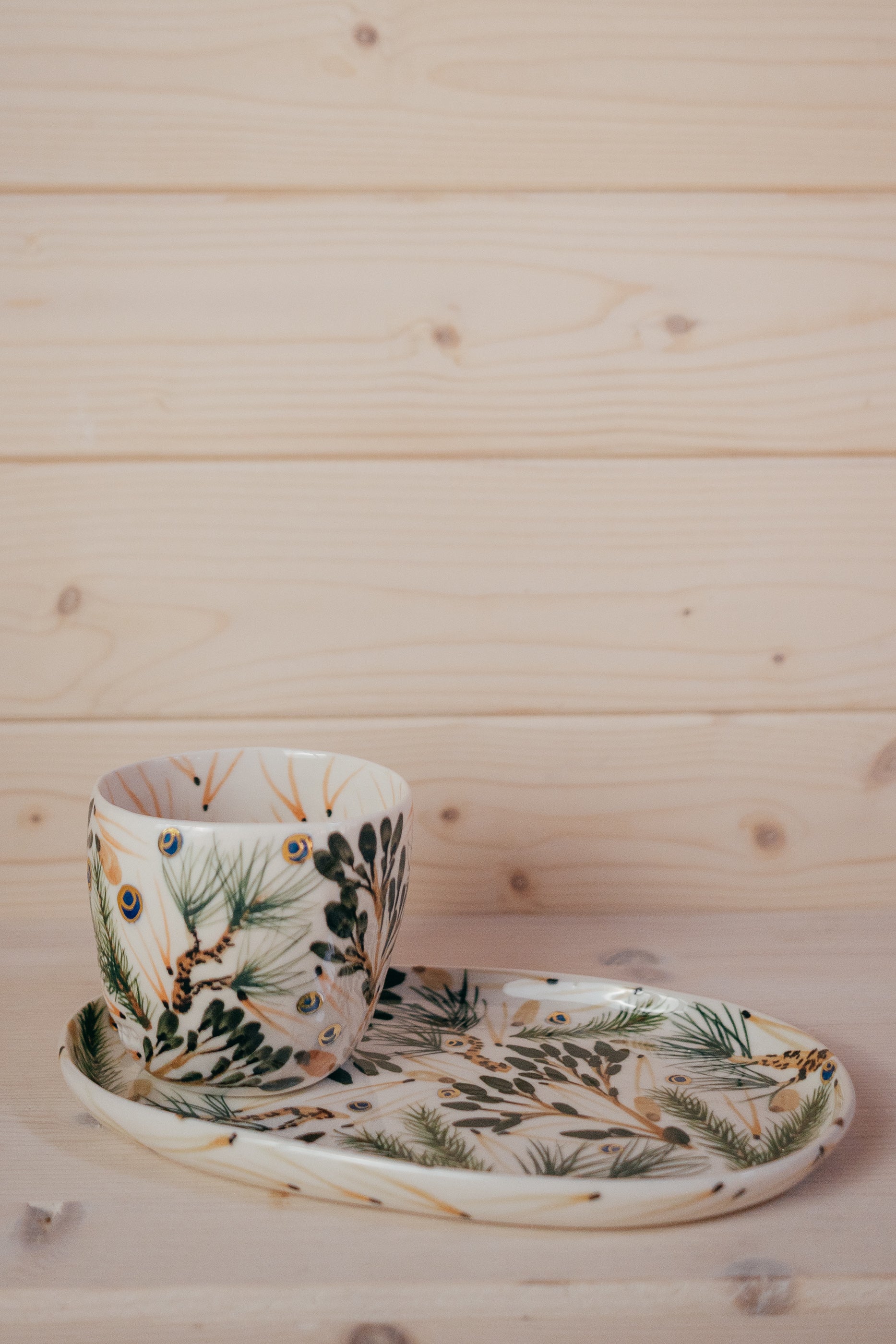 Ovisi forest | Porcelain plate