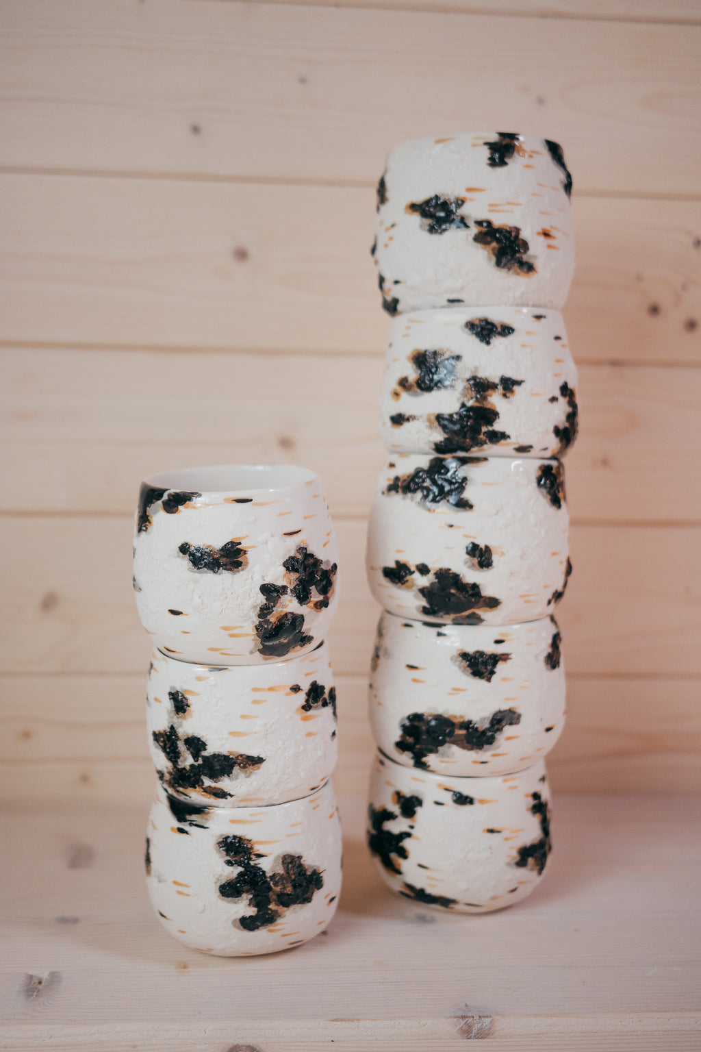 Birch | Handleless mug Porcelain