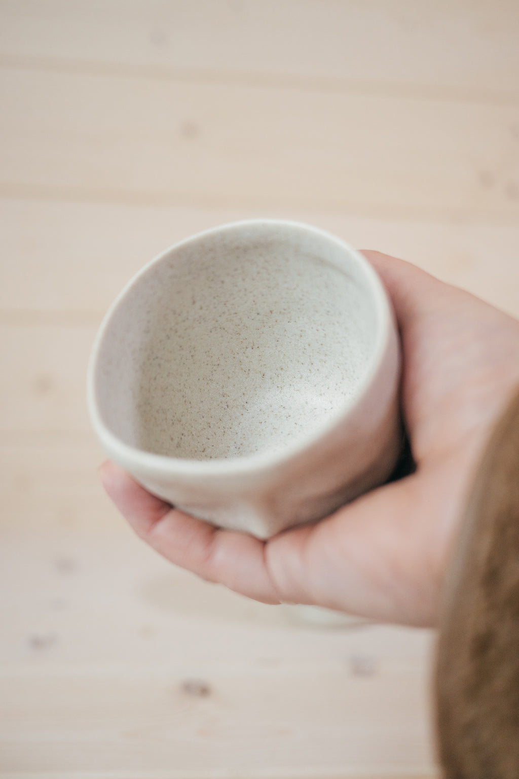 Happy face cup | Stoneware