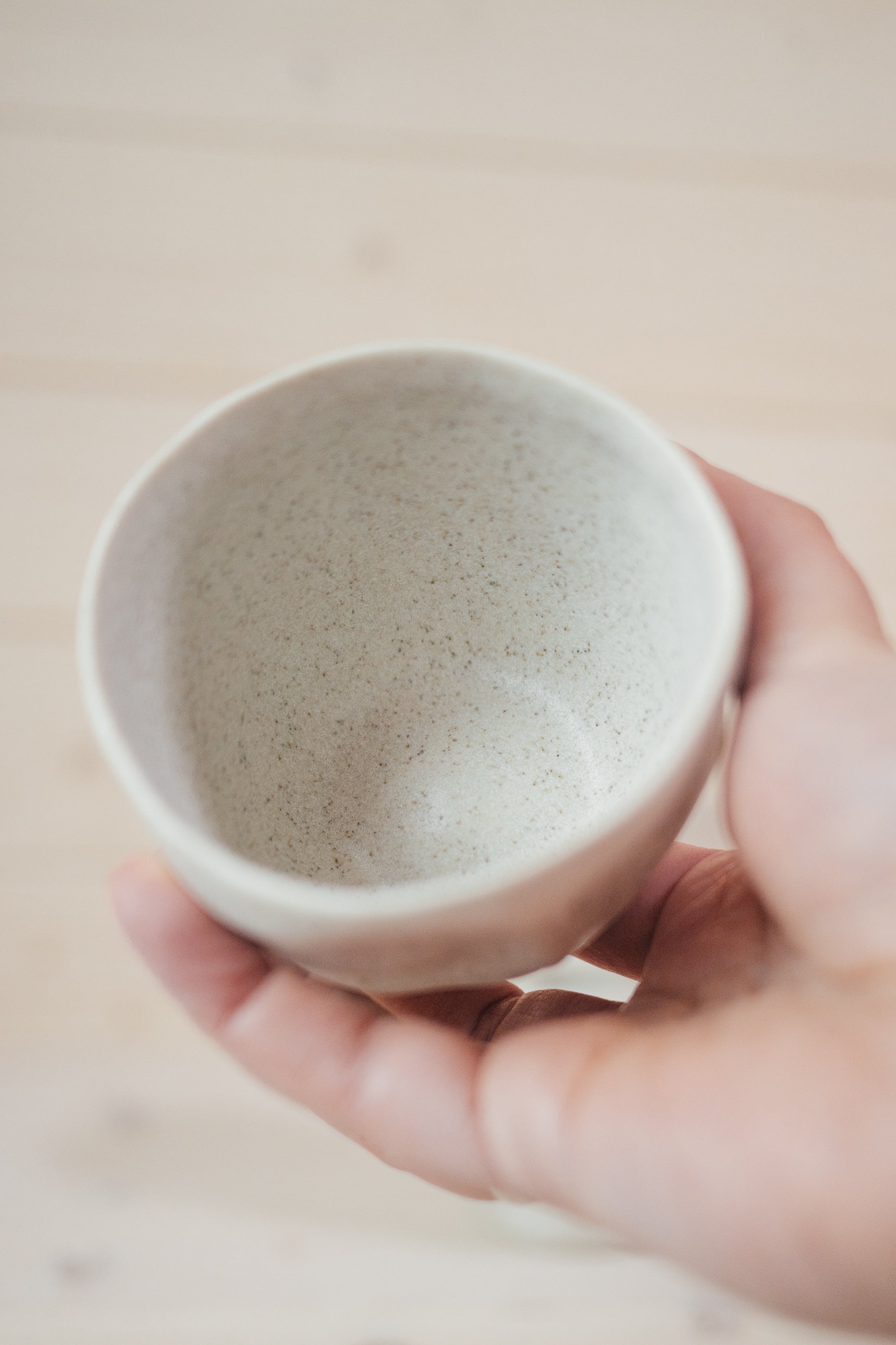 Happy face cup | Stoneware