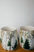 Golden forest | Large vase