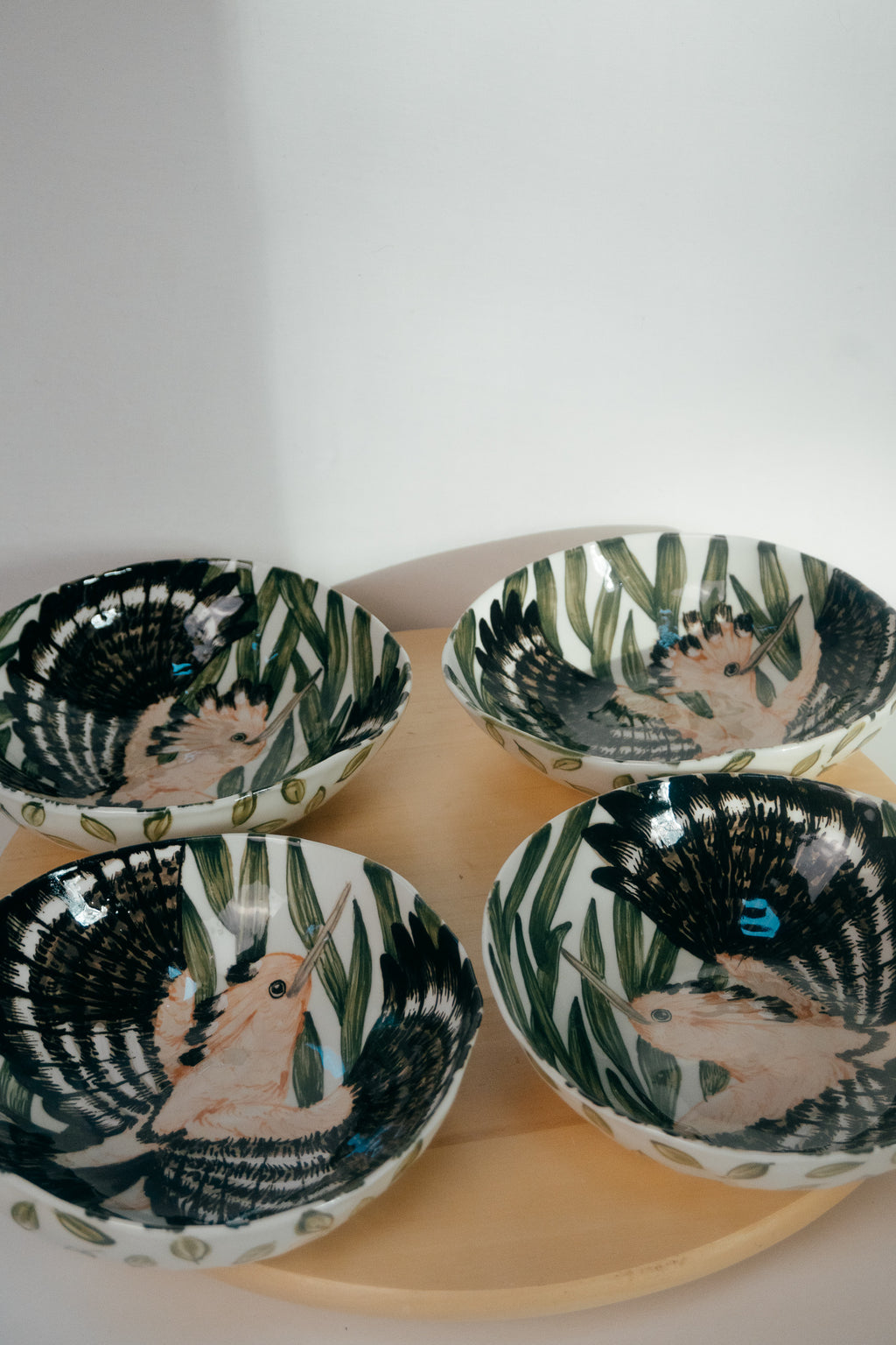 Hoopoe | Porcelain bowl
