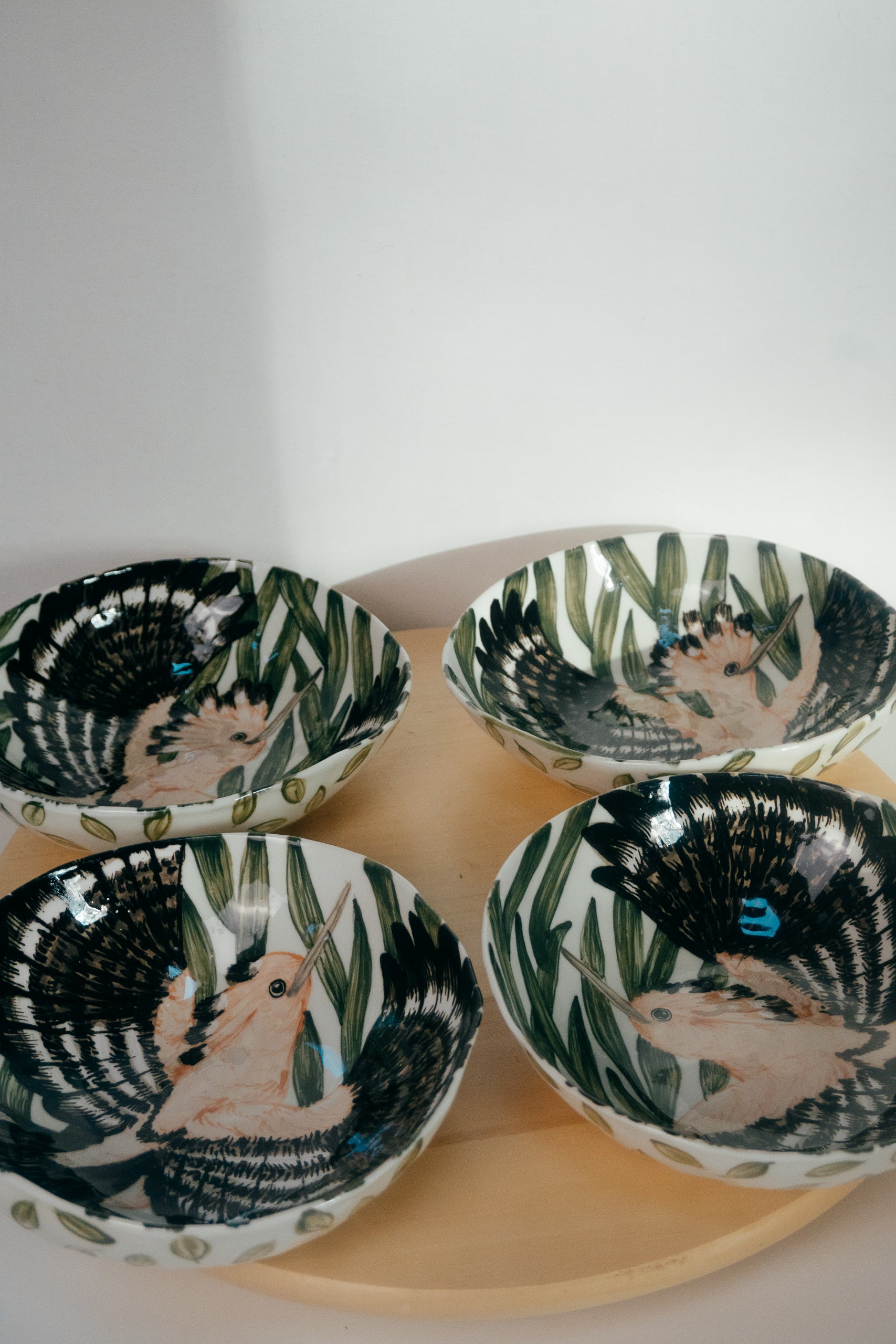 Hoopoe | Porcelain bowl