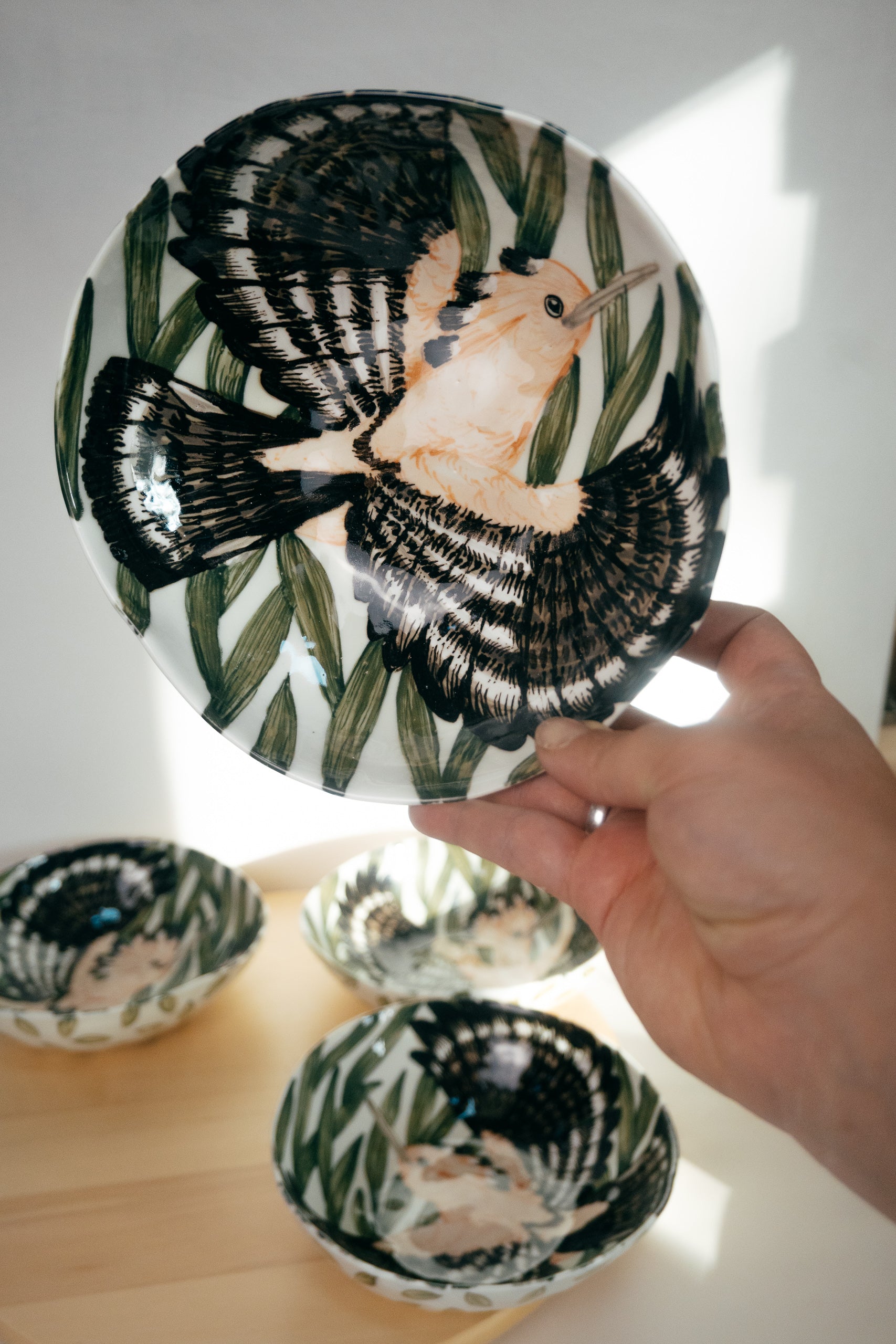 Hoopoe | Porcelain bowl