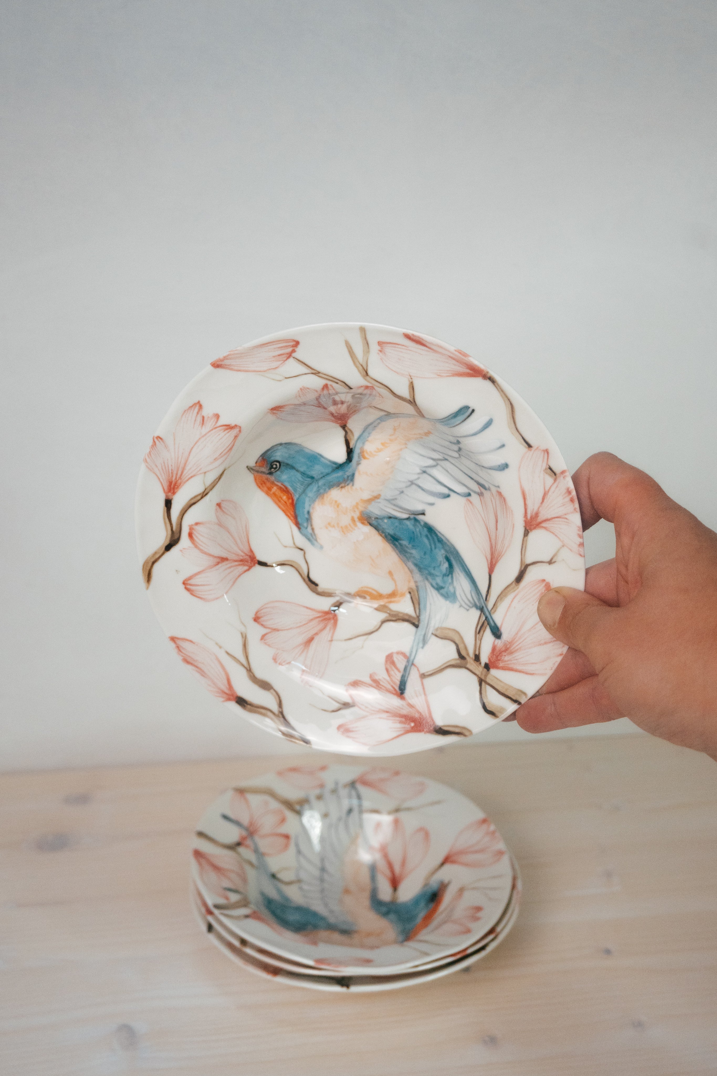 Swallow and Magnolias