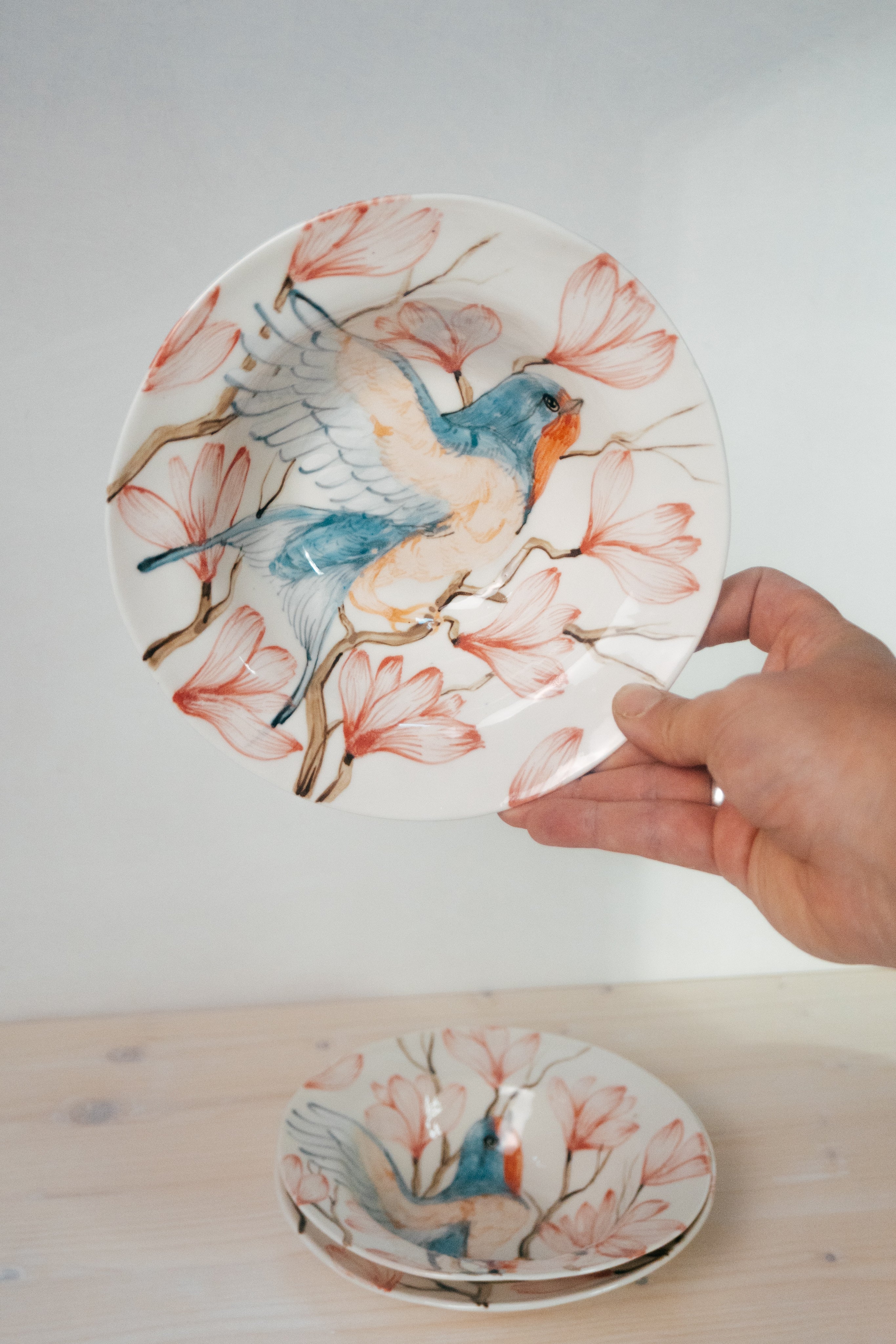 Swallow and Magnolias