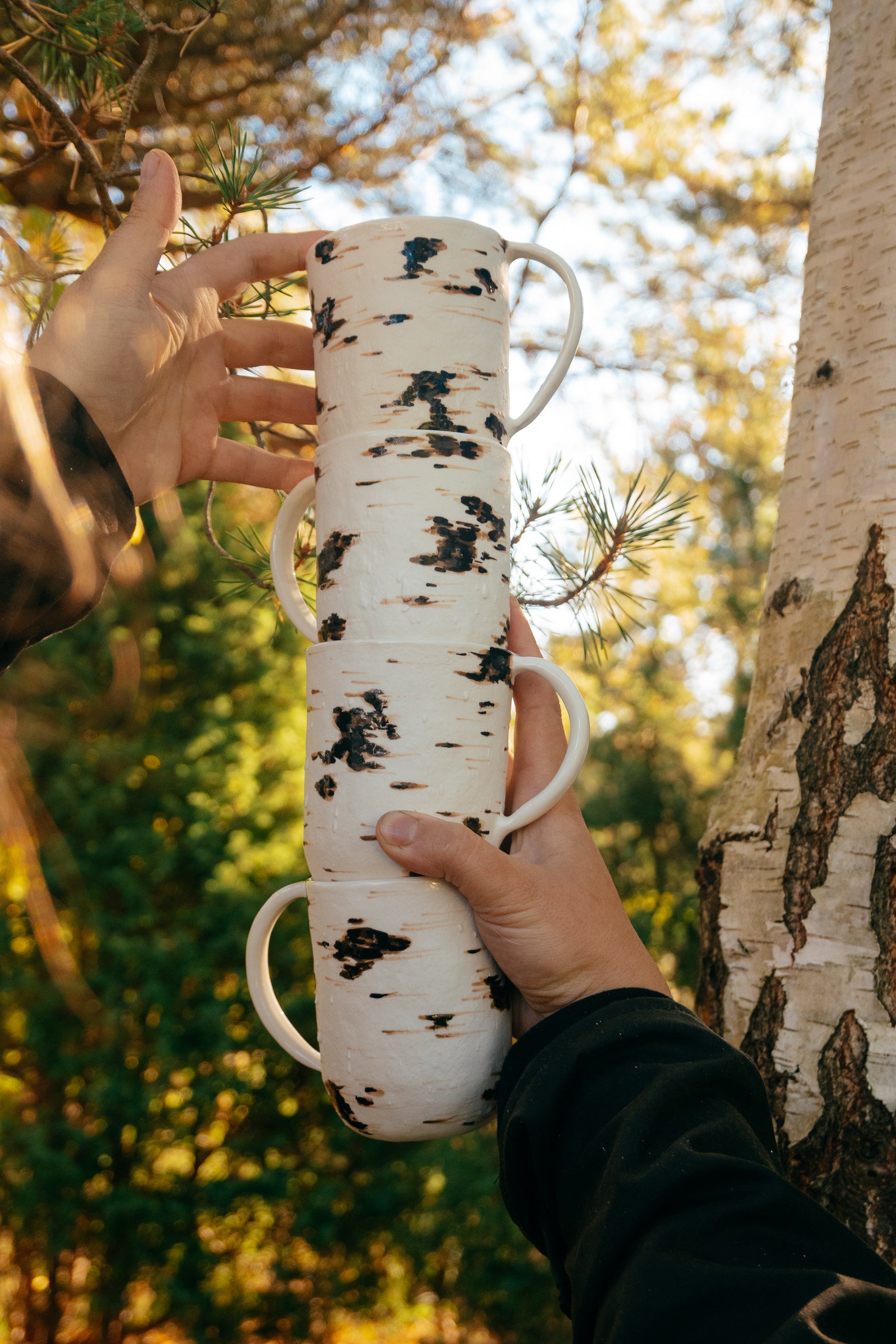 Birch | Porcelain mug