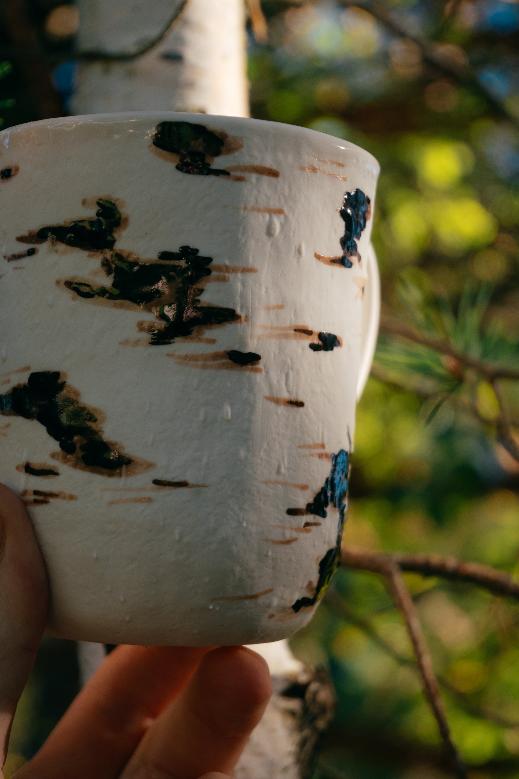 Birch | Porcelain mug