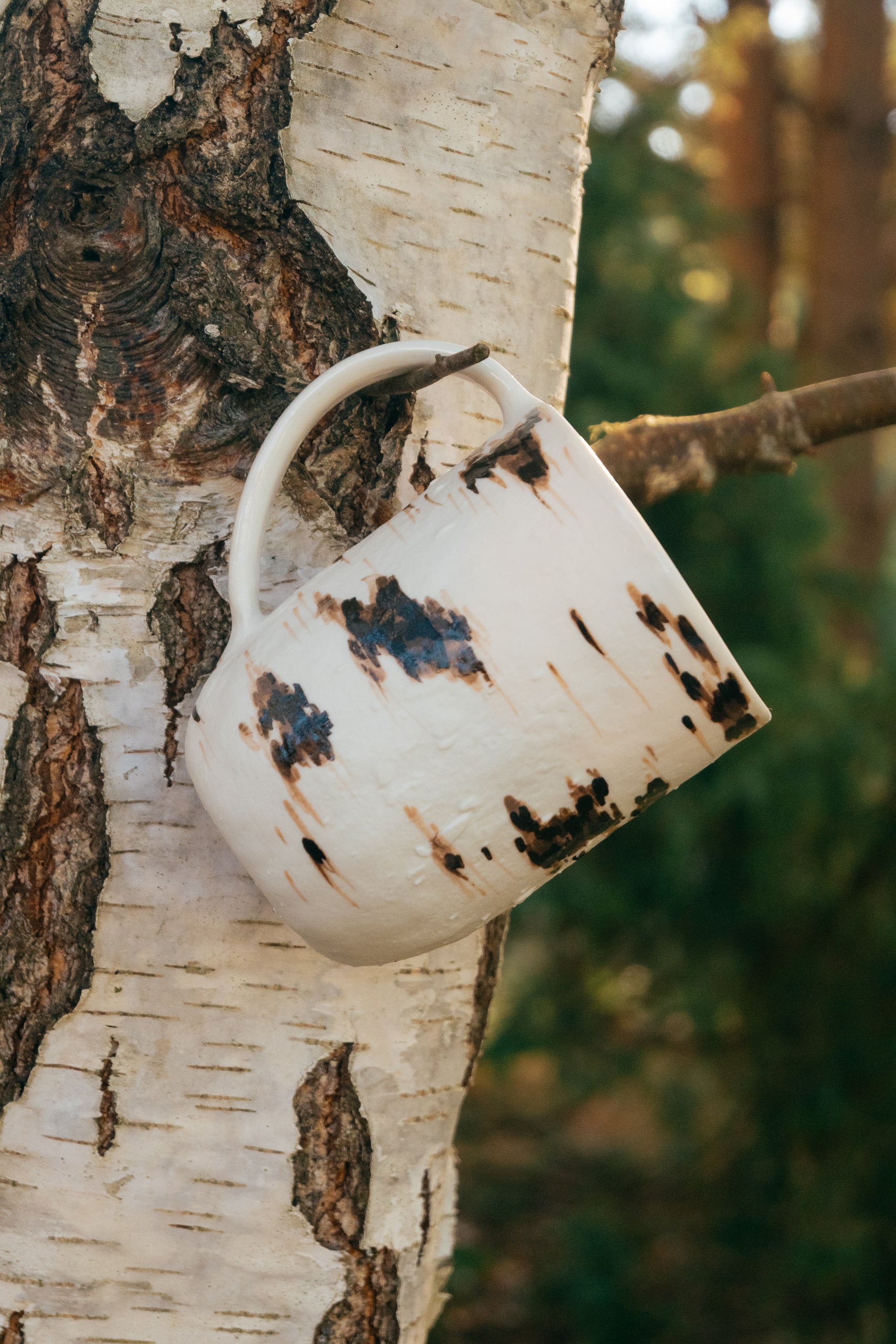 Birch | Porcelain mug
