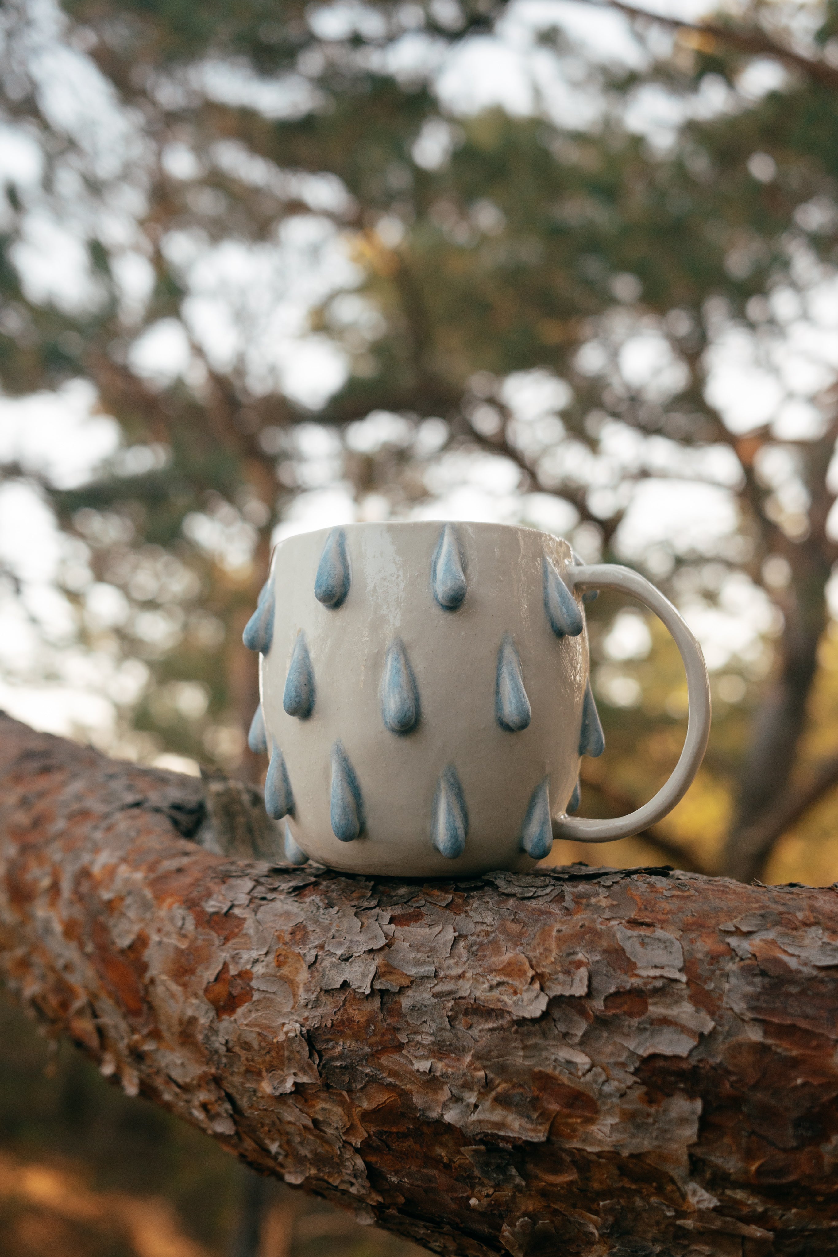 Raindrops | Stoneware mug