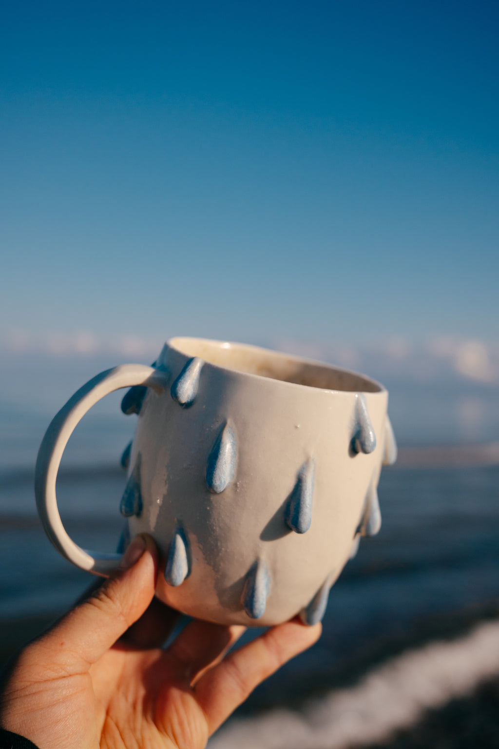 Raindrops | Stoneware mug