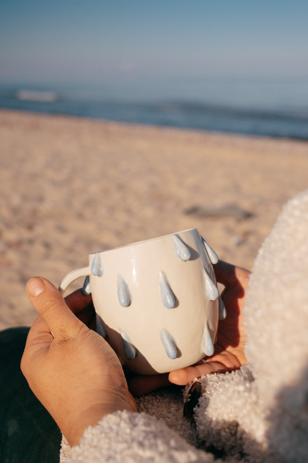Raindrops | Stoneware mug